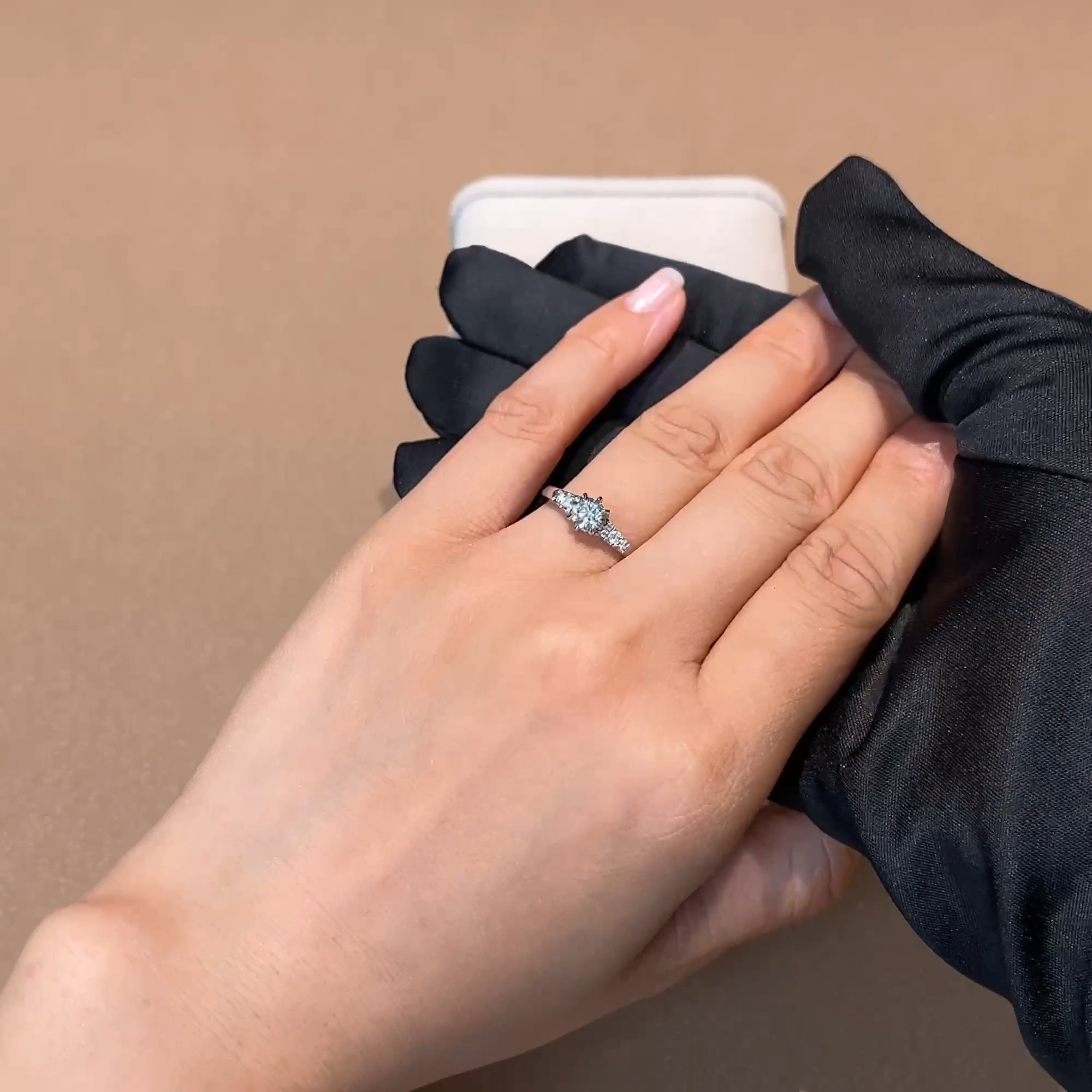 Antrobus 0.50ct Botswana Diamond Solitaire Ring in Platinum