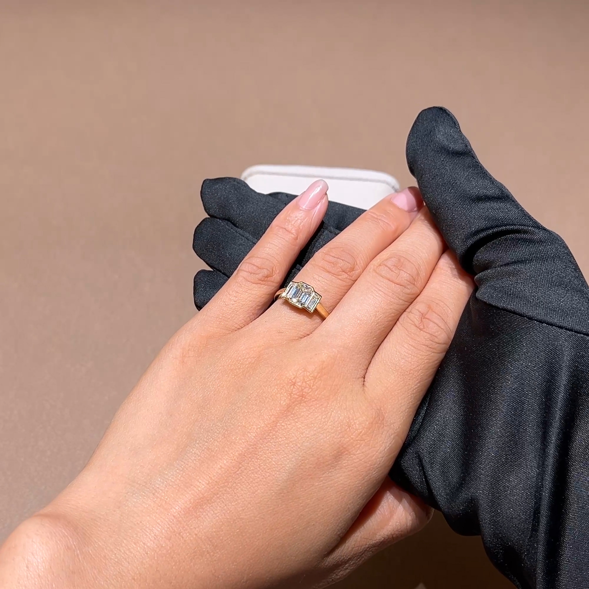 Kingdom 2.17ct
Diamond Three Stone Ring in 18ct Yellow Gold