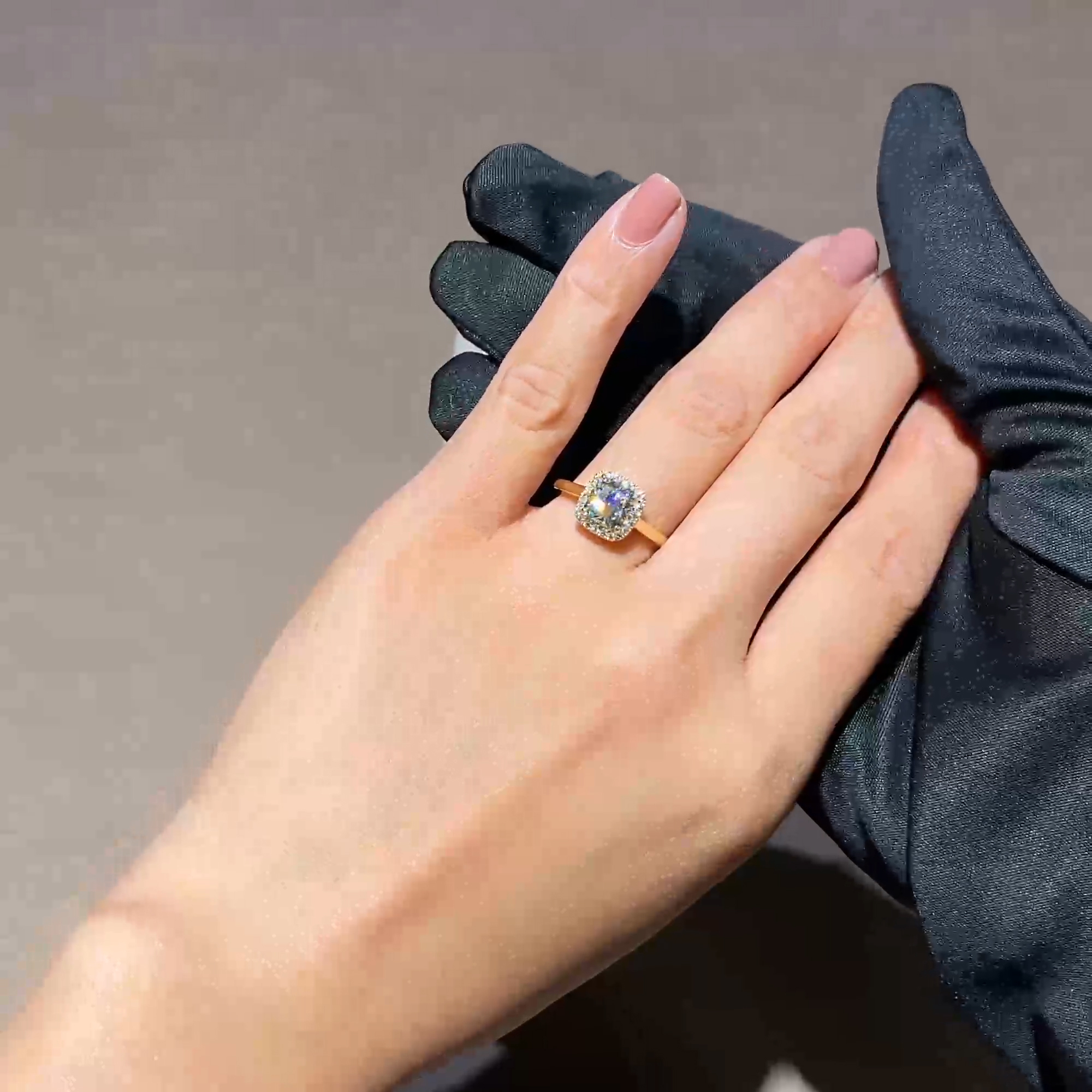 Celestial 1.51ct Diamond Cluster Ring in 18ct Yellow Gold