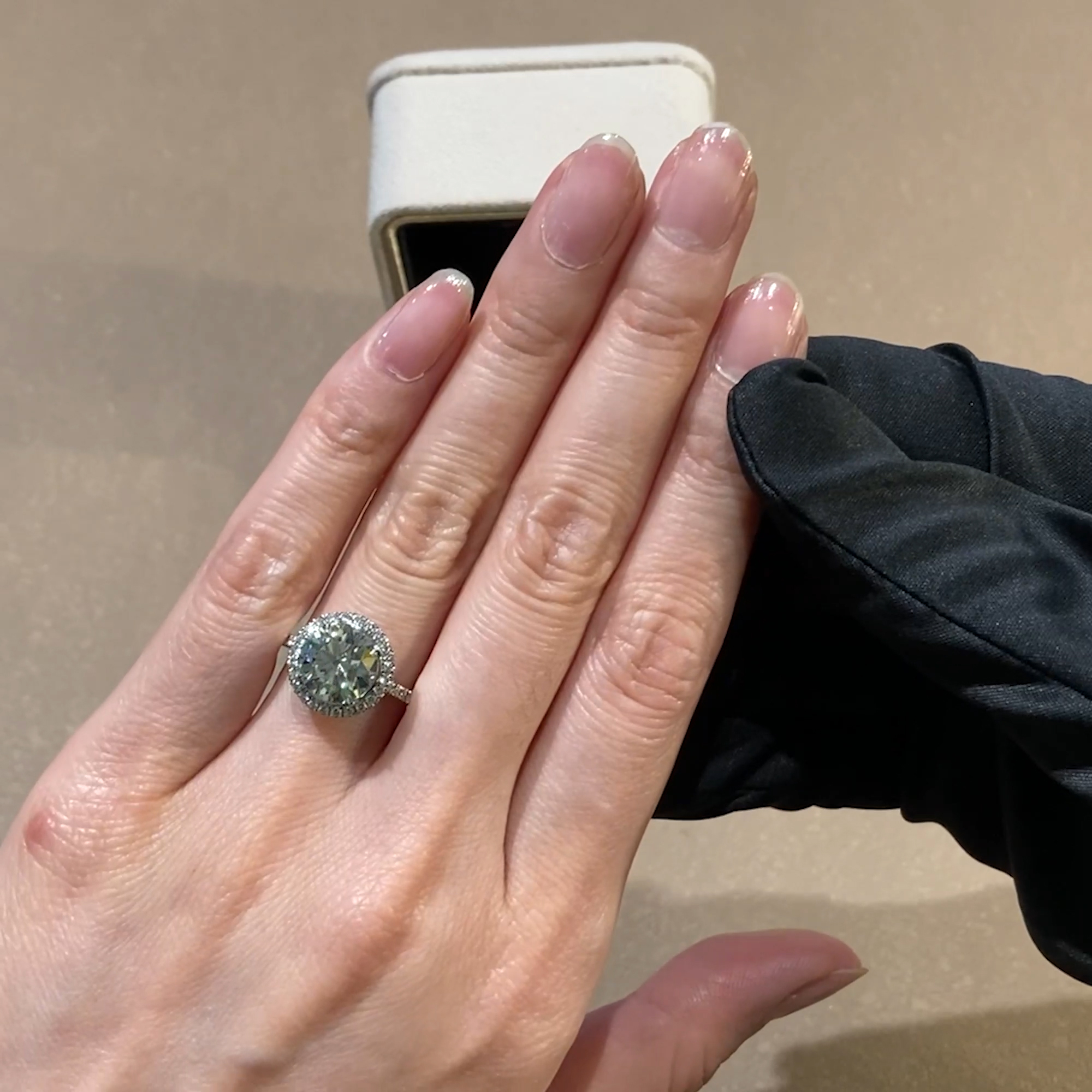 Celestial  3.01ct Brilliant Cut Diamond Cluster Ring in Platinum