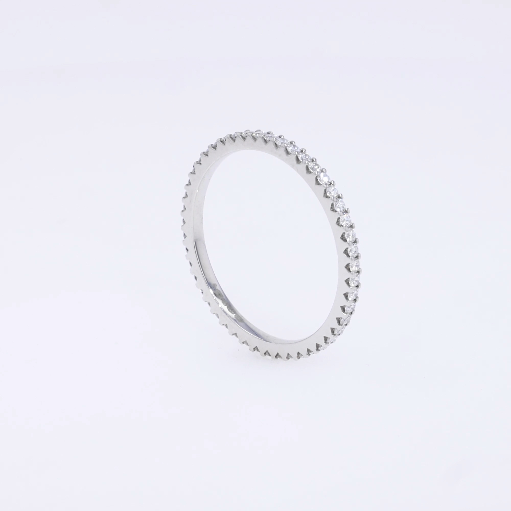 Classic 0.38ct Diamond Eternity Ring in Platinum