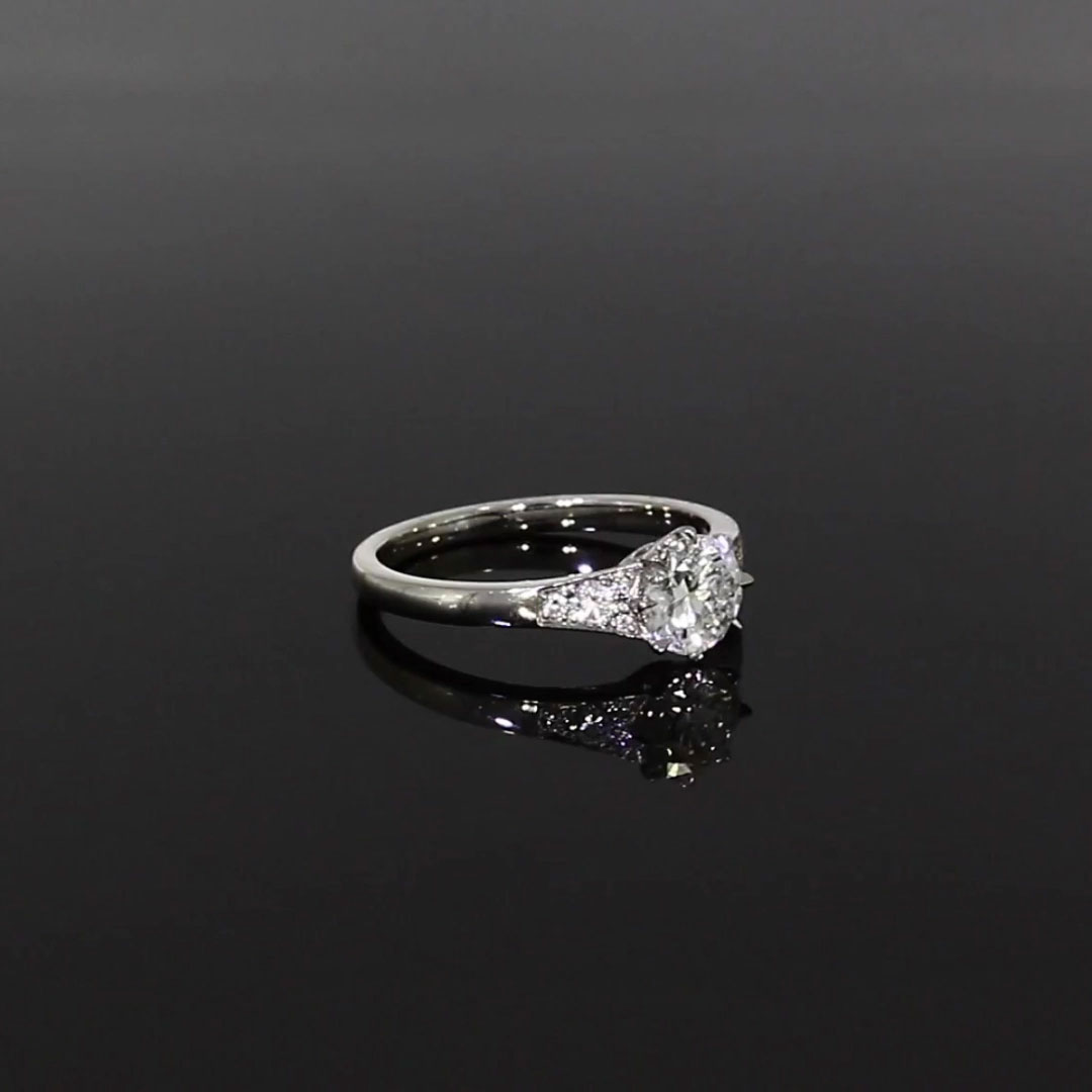 Antrobus 1.00ct Diamond Solitaire Ring in Platinum