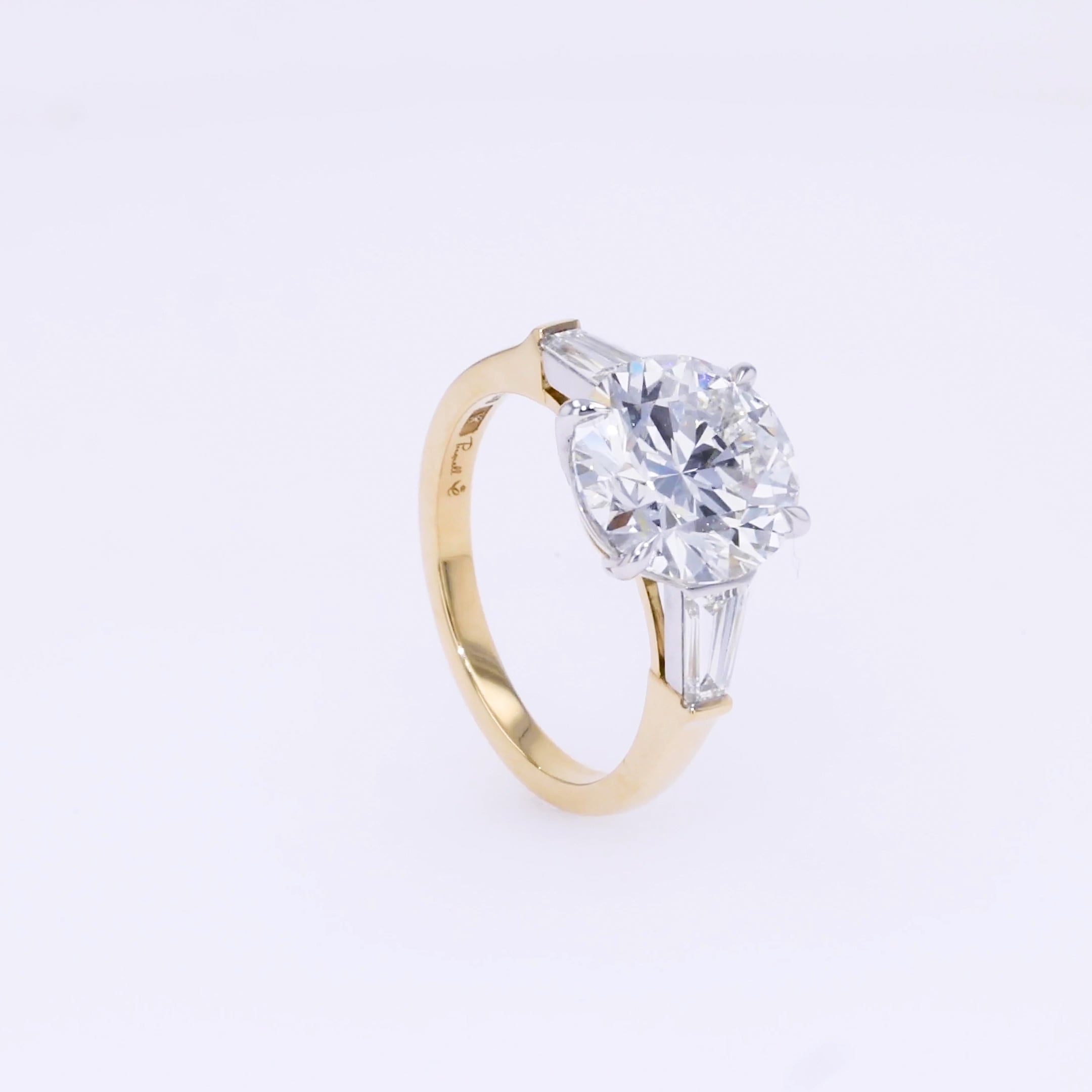 Regency 4.07ct Brilliant Cut Diamond Ring in 18ct Yellow Gold