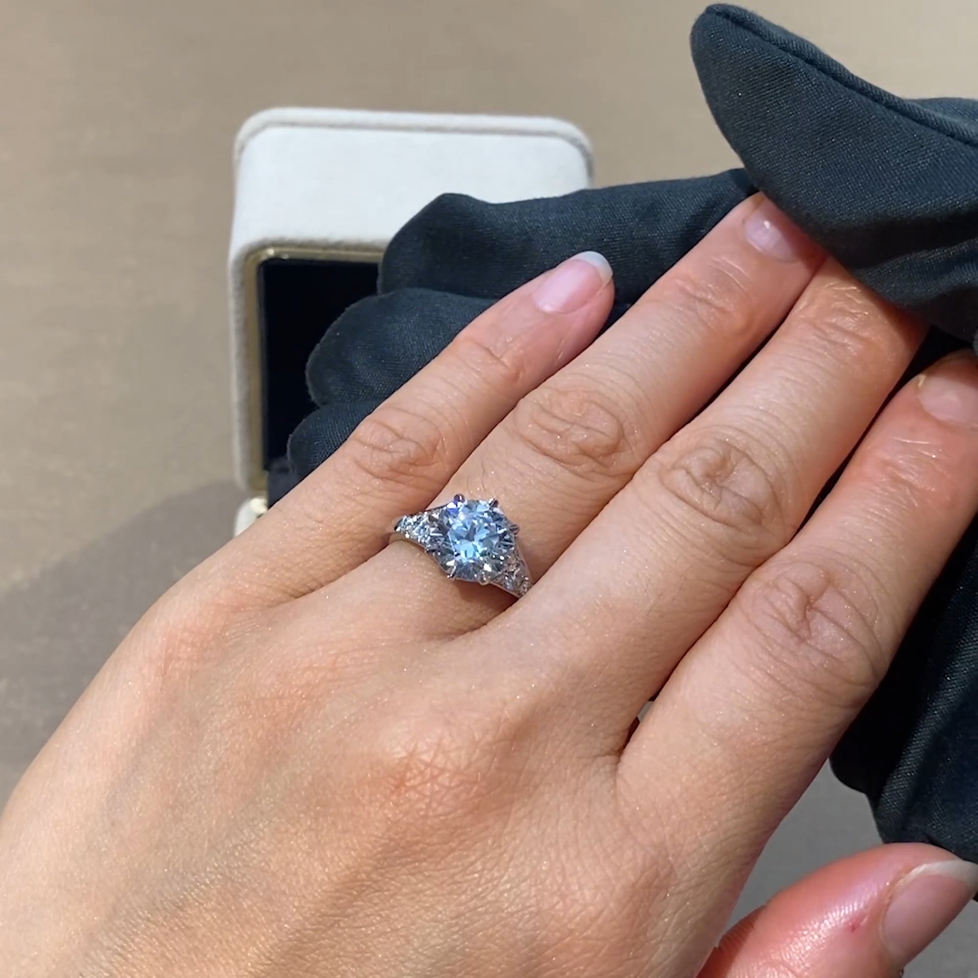 Antrobus 3.07ct Diamond Solitaire Ring in Platinum