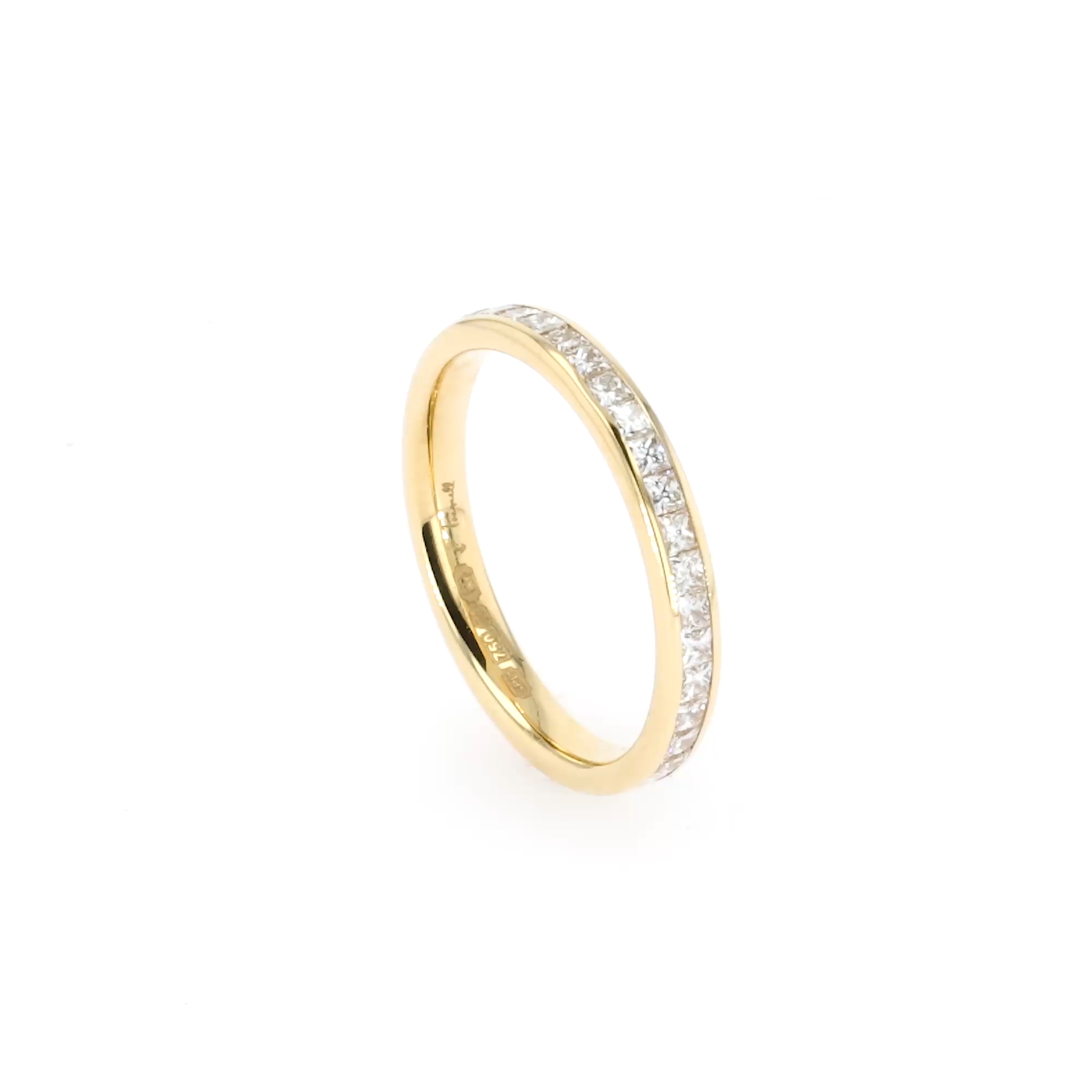 Classic 0.74ct Diamond Eternity Ring  in 18ct Yellow Gold