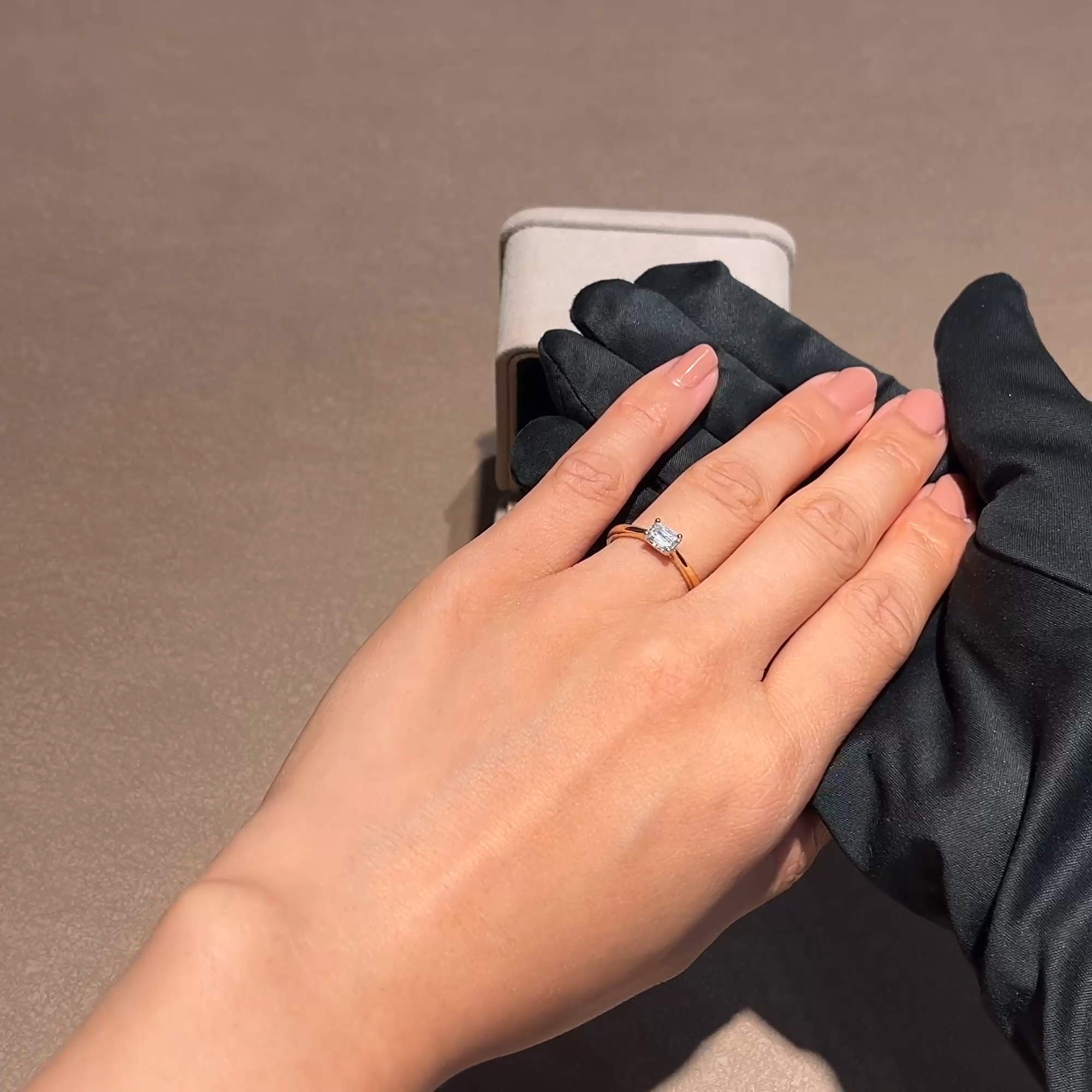 Gaia 0.50ct Diamond Ring in 18ct Yellow Gold and Platinum