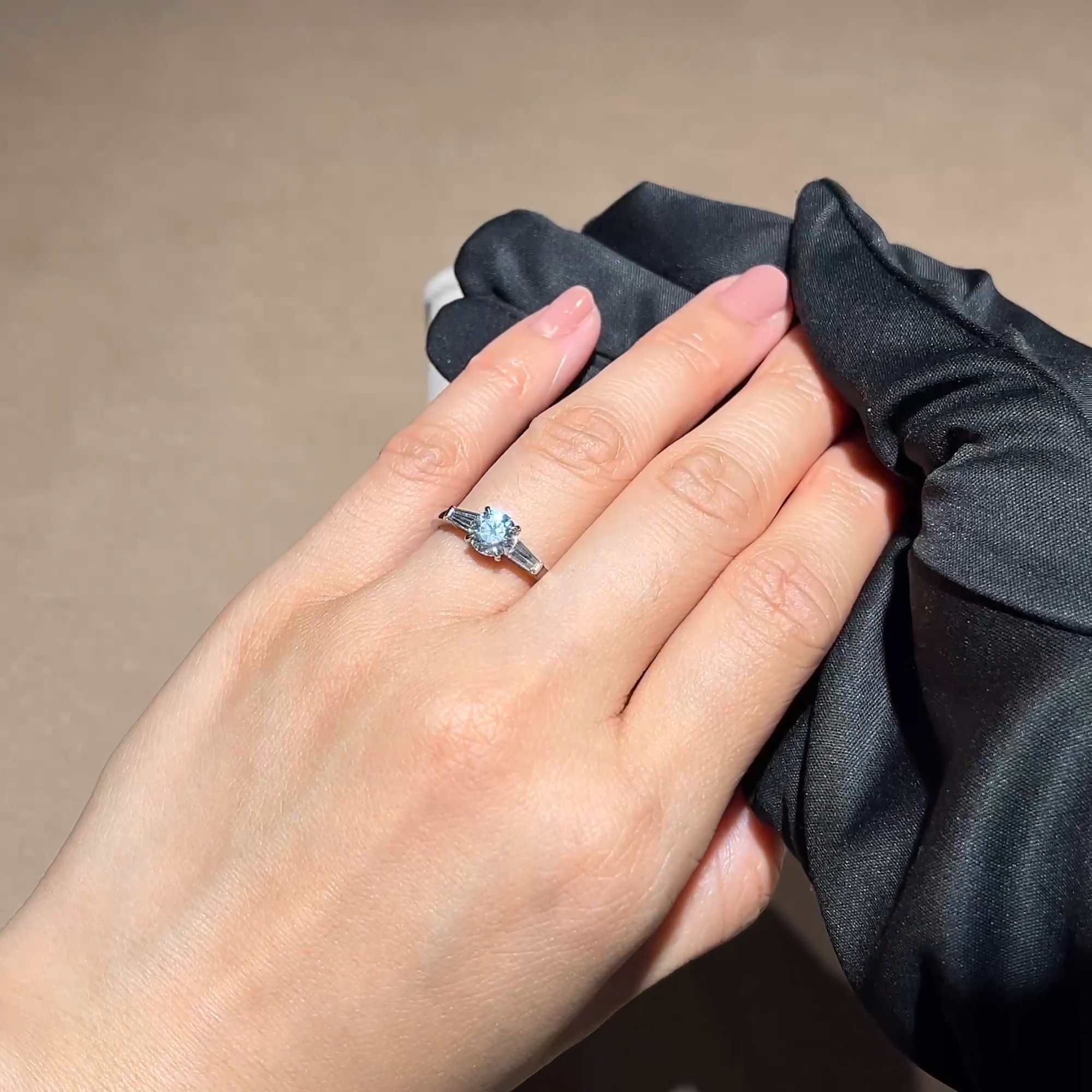 Regency 0.90ct Brilliant Cut Diamond Ring in Platinum