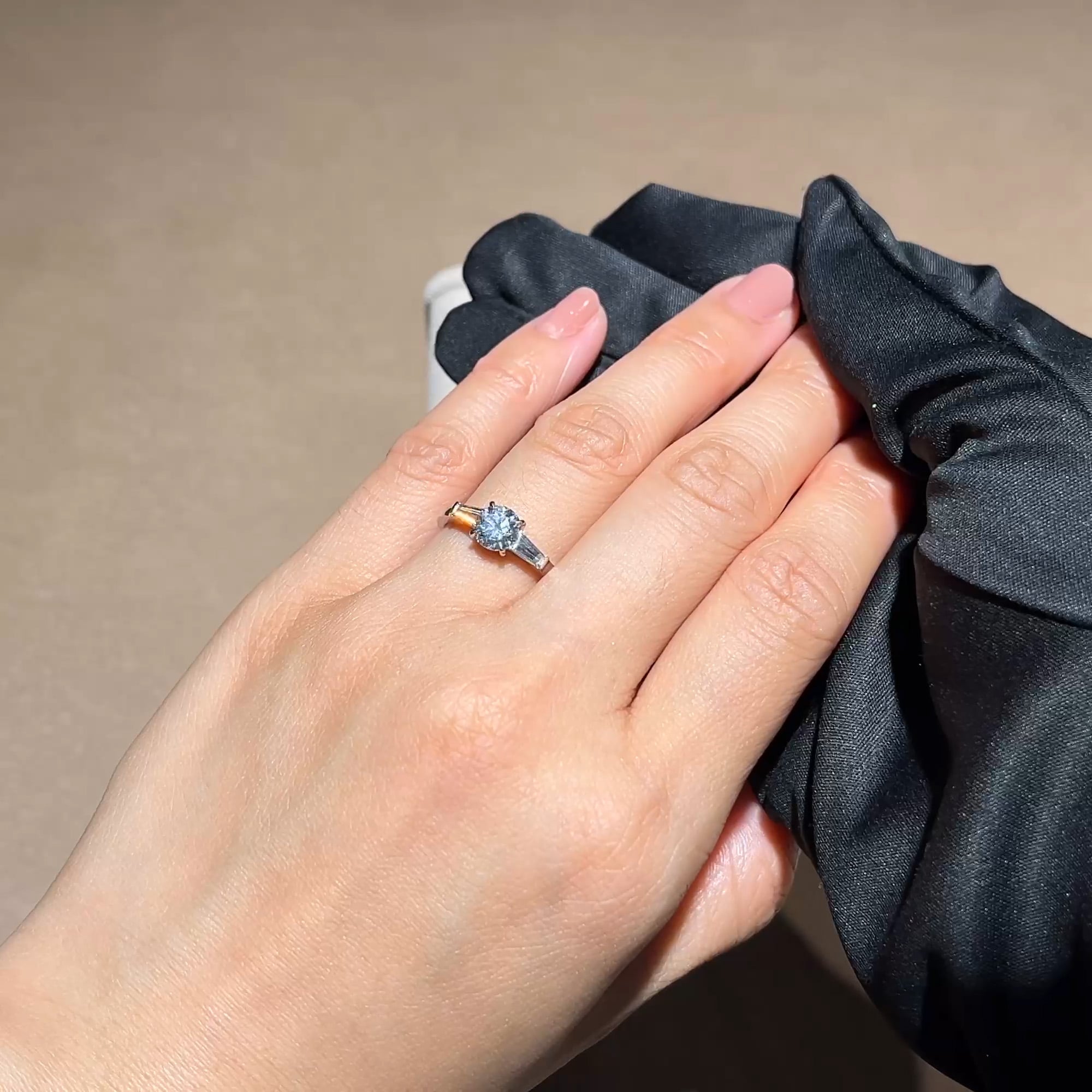 Regency 0.91ct Brilliant Cut Diamond Ring in Platinum