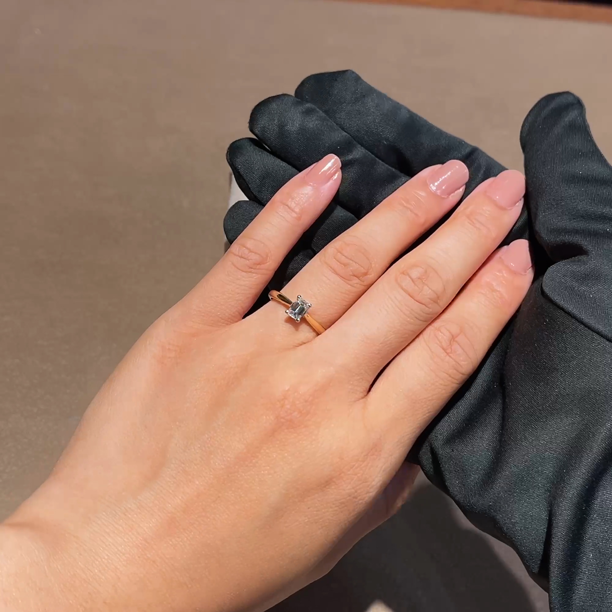 Gaia 0.50ct Diamond Ring in 18ct Yellow Gold and Platinum