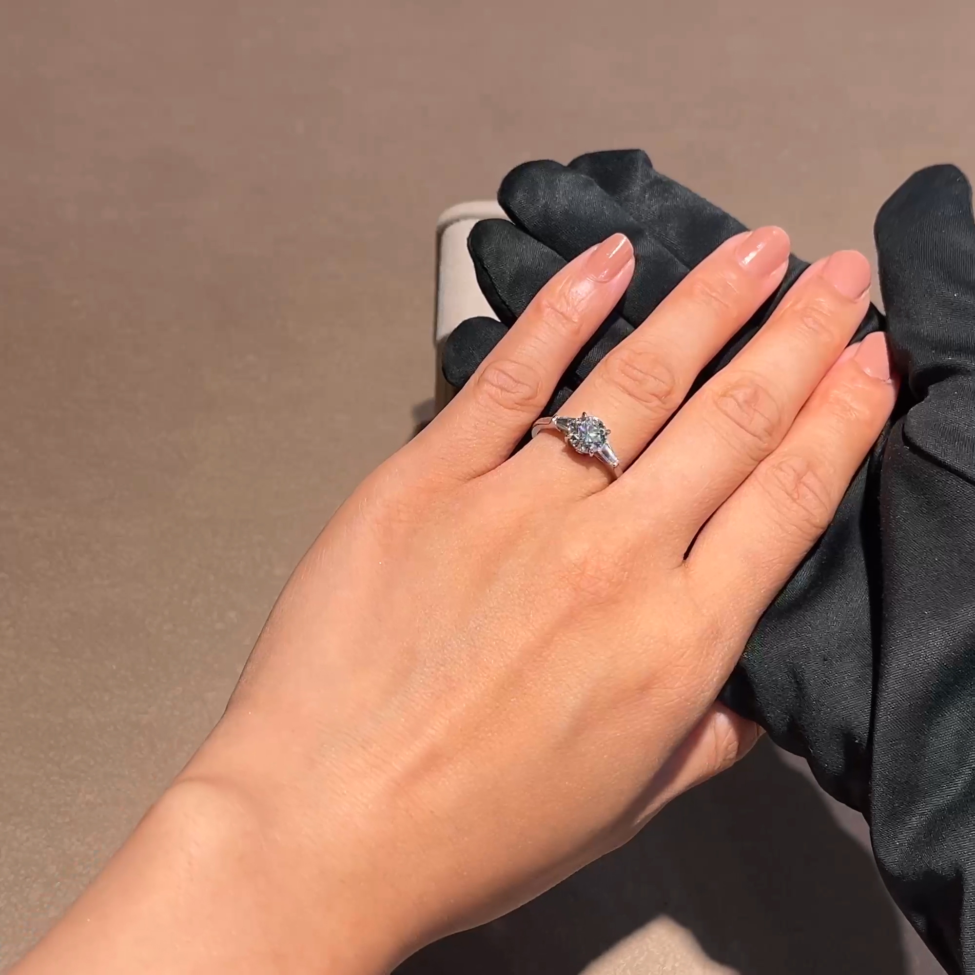 Regency 1.31ct Brilliant Cut Diamond Ring in Platinum