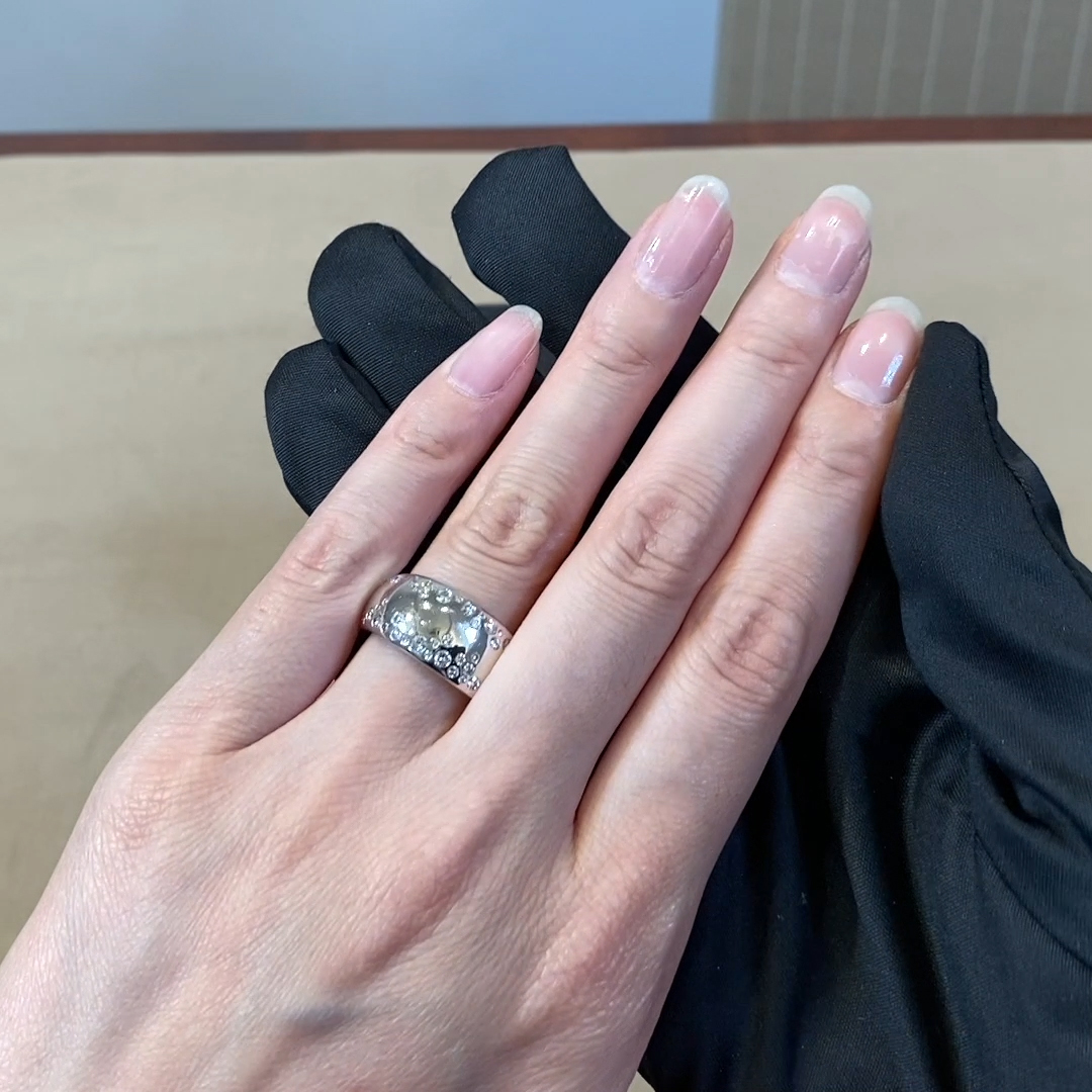 Diamond Dress Ring 1.04ct in White Gold