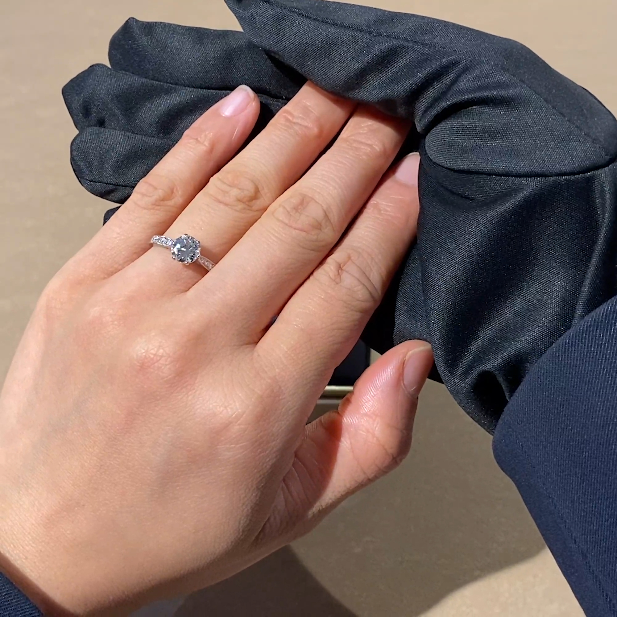 Inspired 0.99ct Diamond Solitaire Ring in Platinum