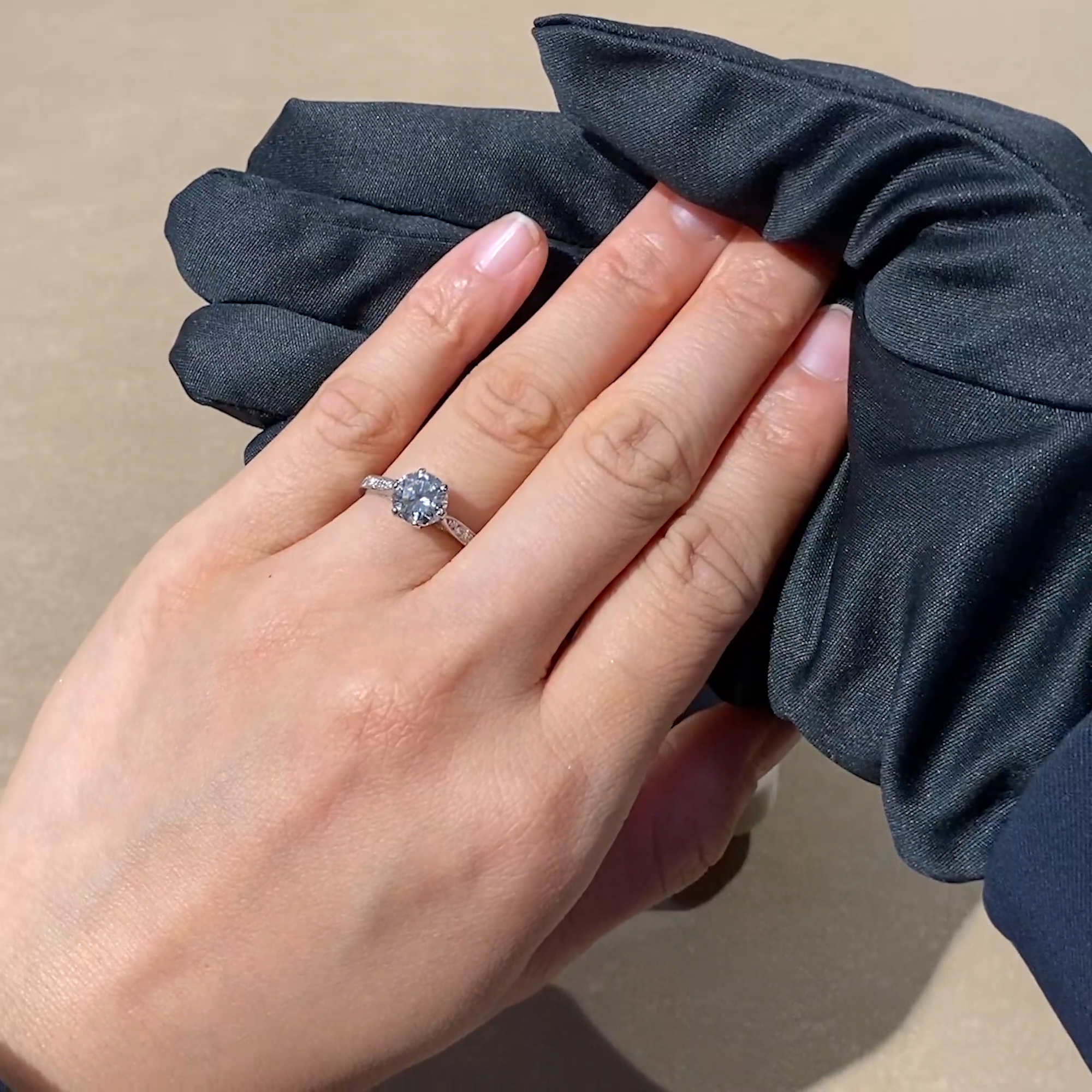 Inspired 1.33ct Diamond Solitaire Ring in Platinum