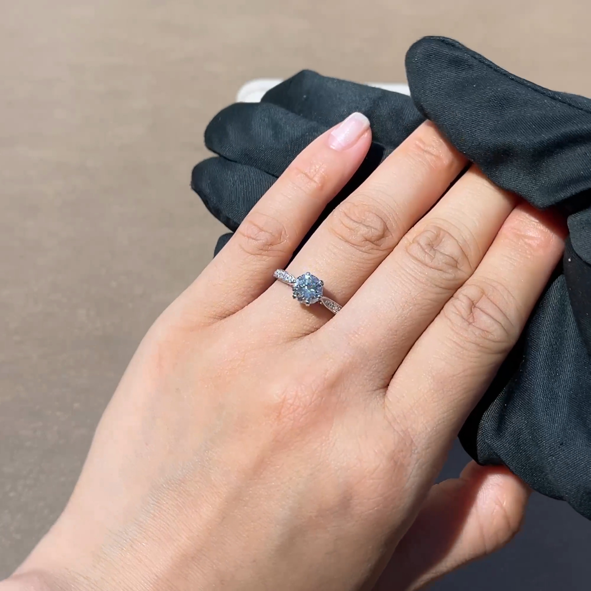  Inspired 1.07ct Diamond Solitaire Ring in Platinum