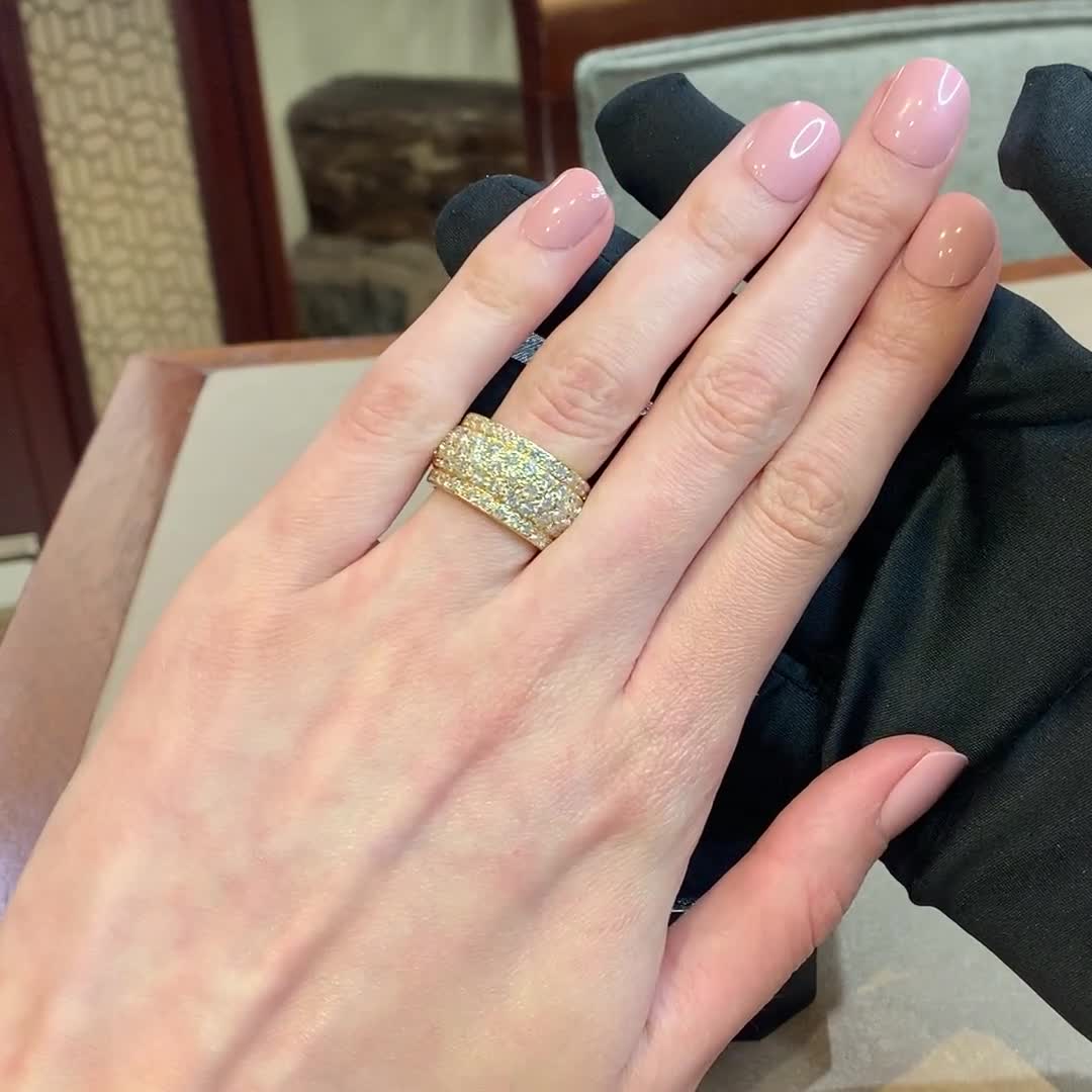 cartier diamond band rings