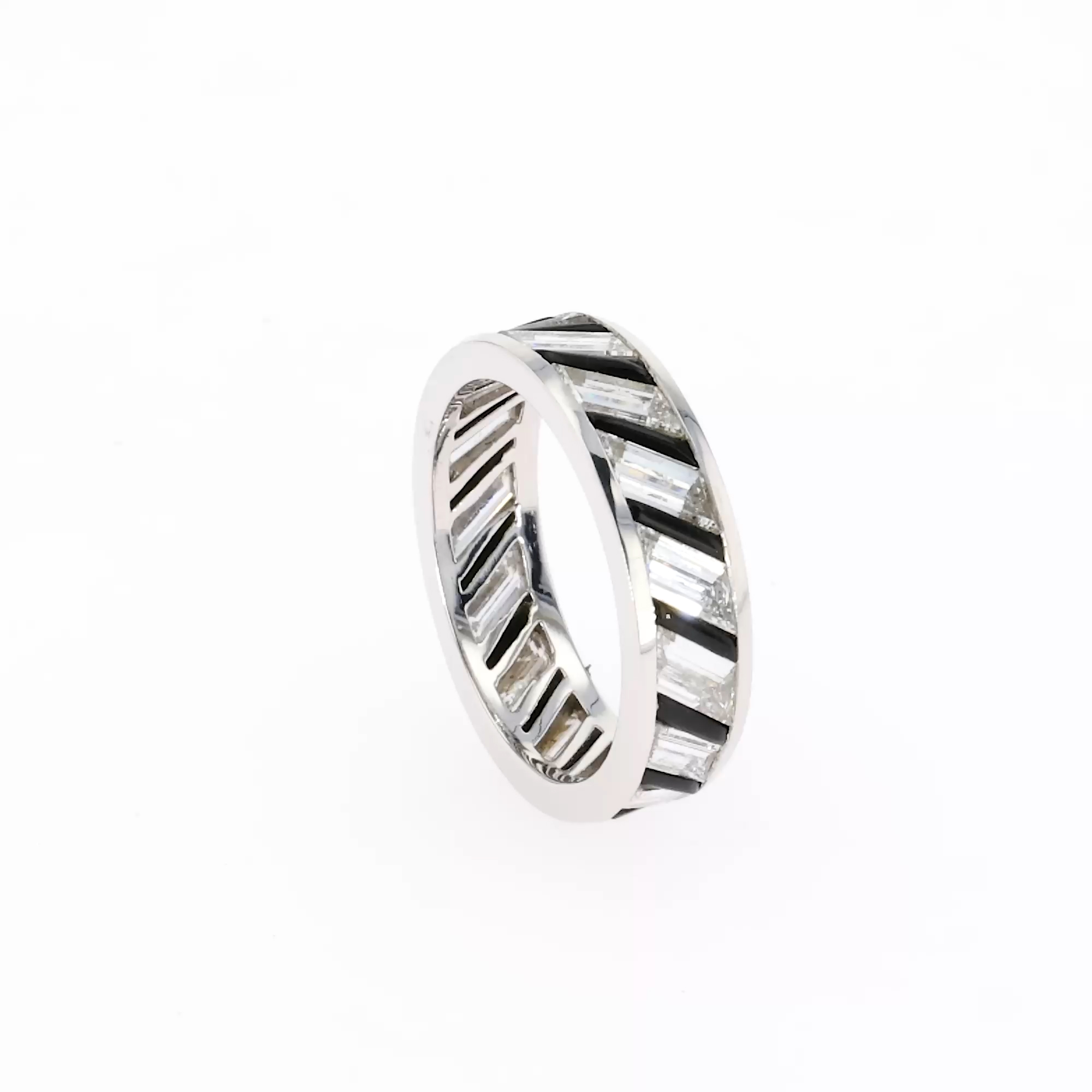 Diamond & Jade Ring 2.20ct in Platinum