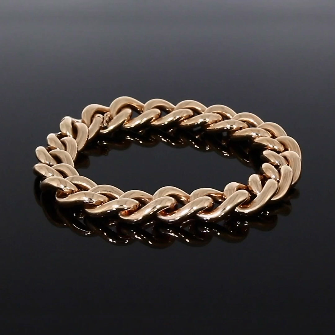Brilliant Cut 0.02ct Diamond Bracelet in 18ct Rose Gold
