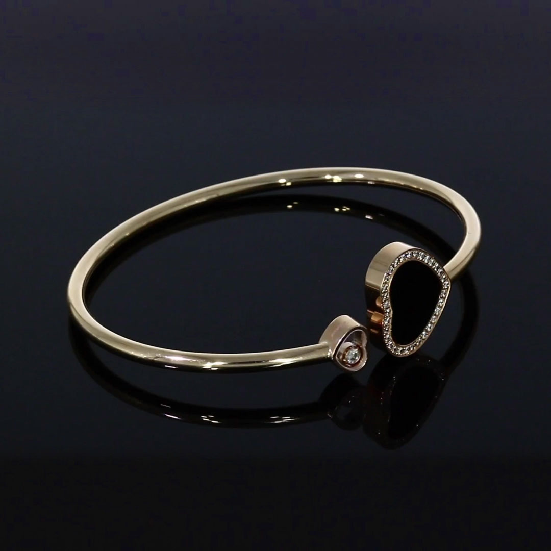 charming Heart bangle Black パメオポーズ charming Heart bangle Black パメオポーズ PAMEO POSE