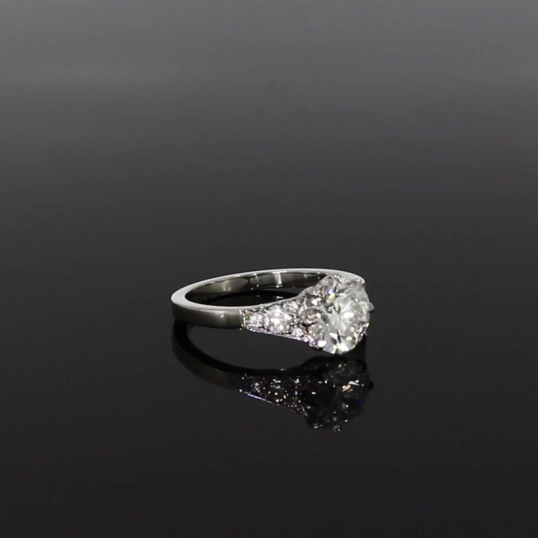 Antrobus 2.04ct Diamond Solitaire Ring in Platinum