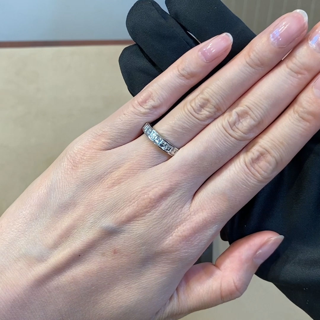 Antrobus Diamond 7 Stone Ring 1.15ct in Platinum