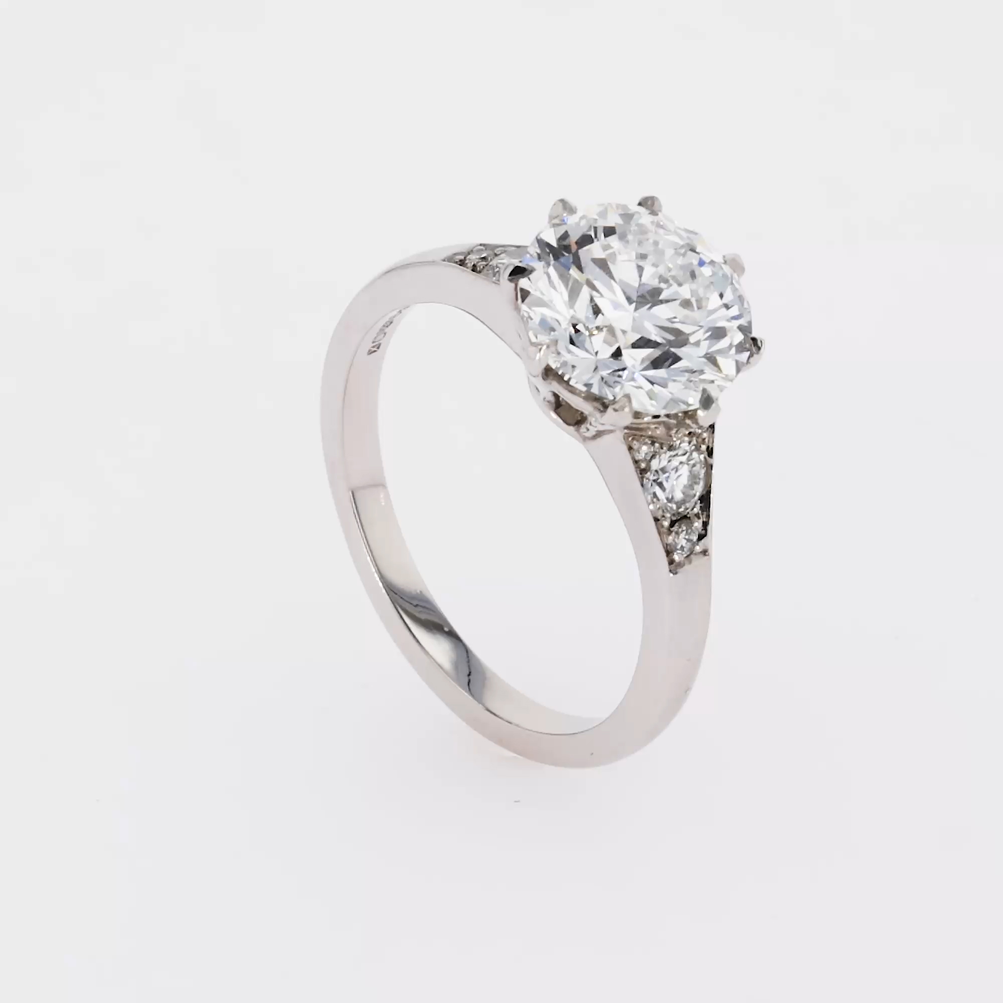 Antrobus 3.02ct Diamond Solitaire Ring in Platinum