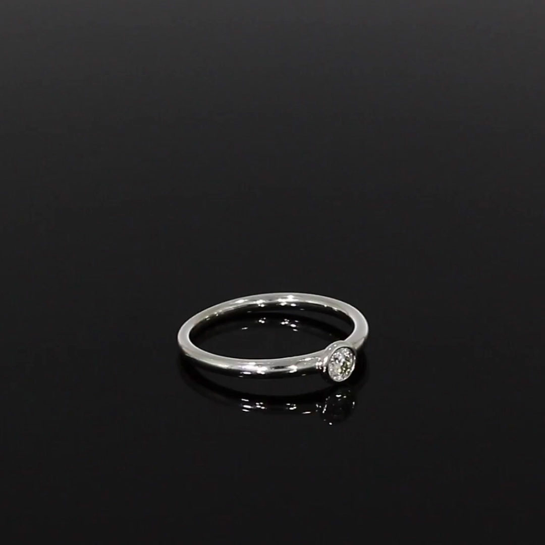 Sundance 0.15ct Diamond Solitaire Ring in 18ct White Gold