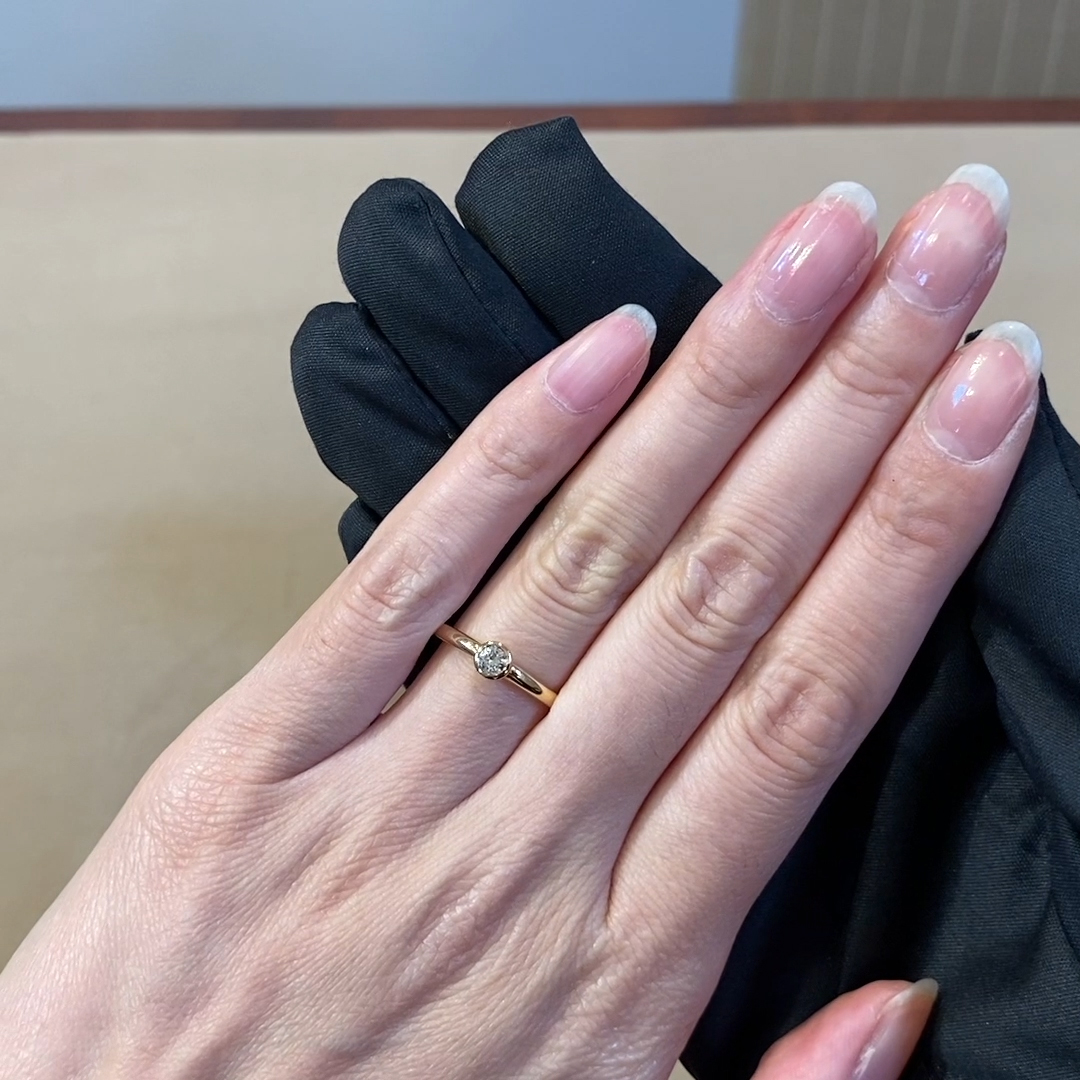 Sundance 0.15ct Diamond Solitaire Ring in 18ct Rose Gold