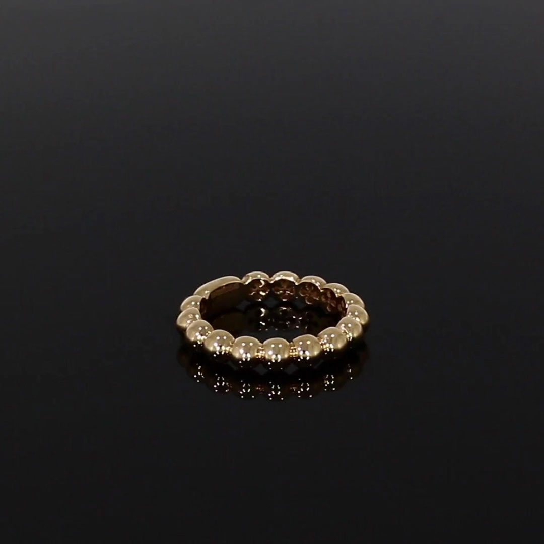 Bohemia Polished Ring<br /> in Rose Gold