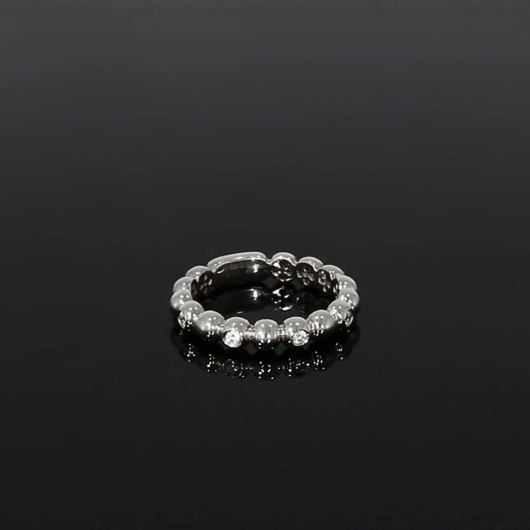 Bohemia 0.13ct Diamond Ring in 18ct White Gold