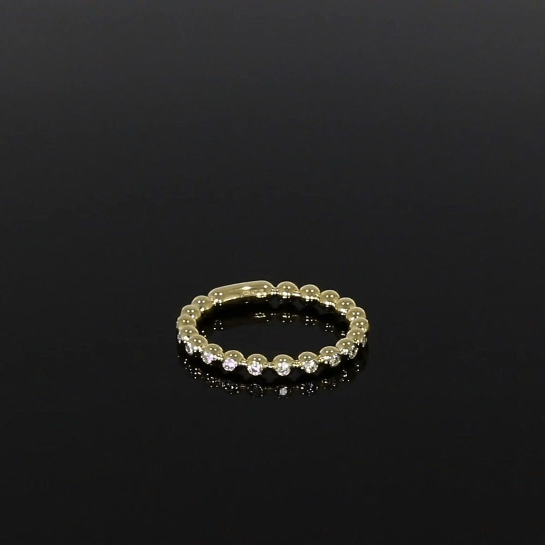 Bohemia Diamond Ring 0.29ct in 18ct Yellow Gold