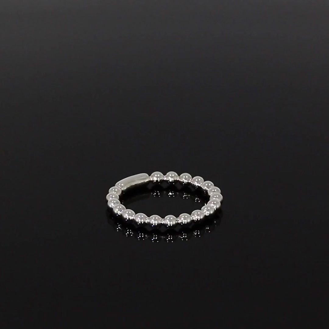 Bohemia White Gold Ring in 18ct White Gold