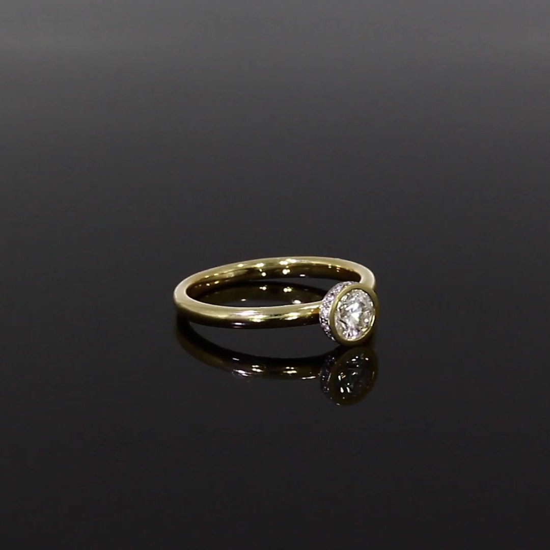 Sundance Diamond Ring<br /> 0.57CT in 18CT Yellow Gold