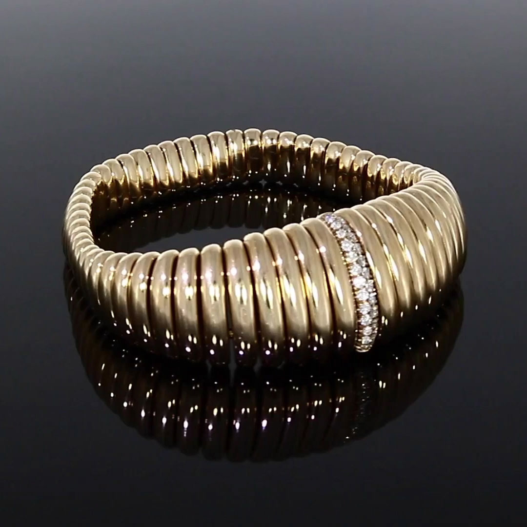 Brilliant Cut Diamond Bracelet 0.32ct in 18ct Rose Gold