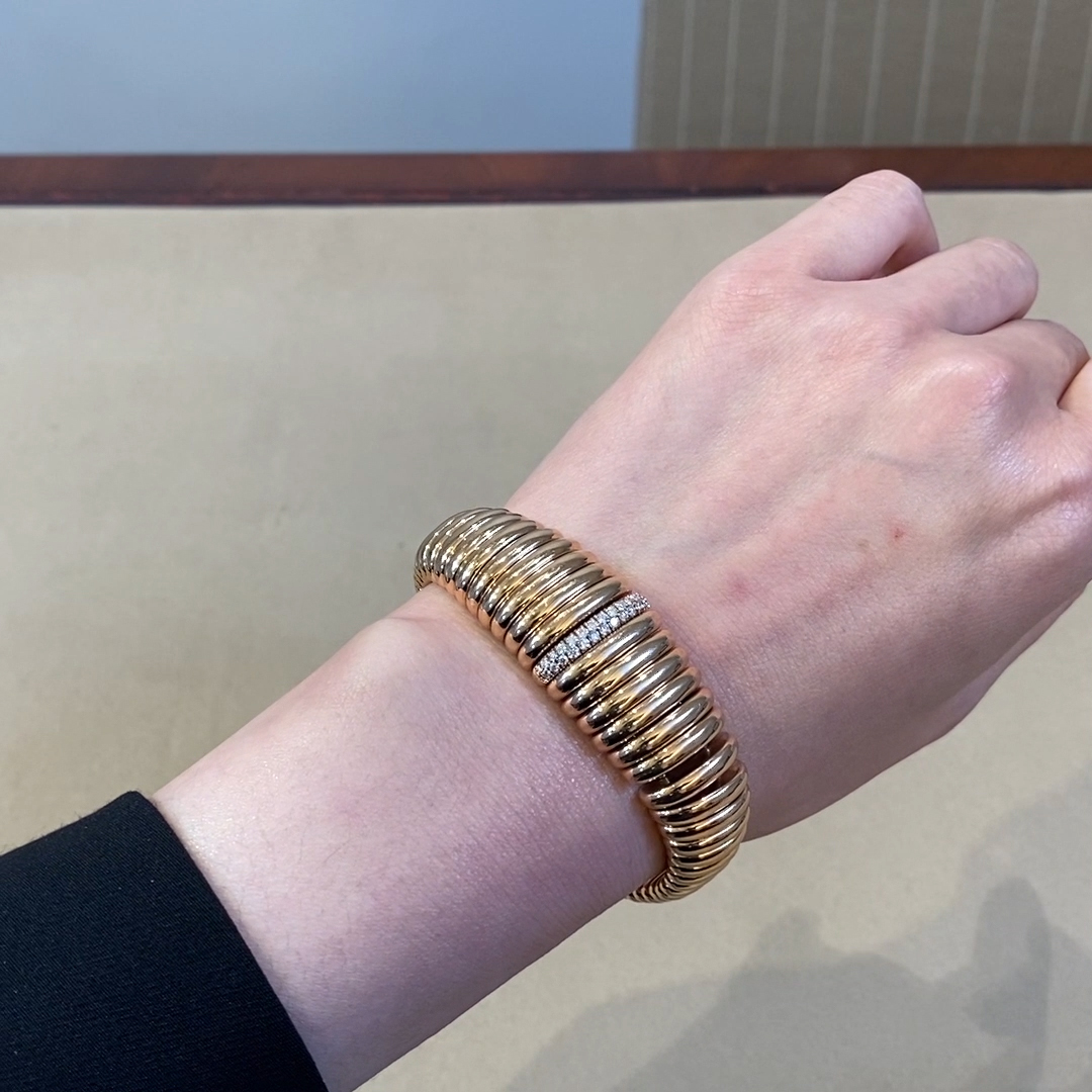 Brilliant Cut Diamond Bracelet 0.32ct in 18ct Rose Gold