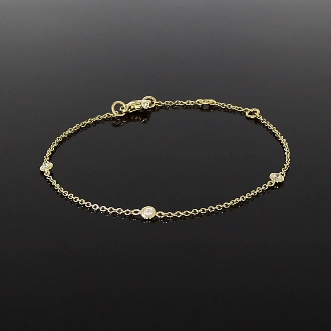 Sundance Diamond Bracelet 0.18ct in 18ct Yellow Gold