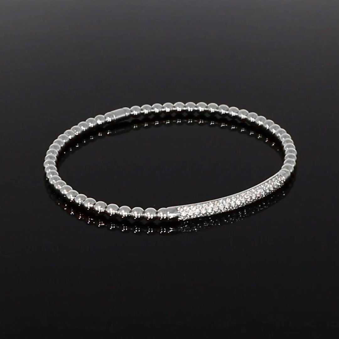 Bohemia Diamond Bracelet 0.47ct in 18ct White Gold
