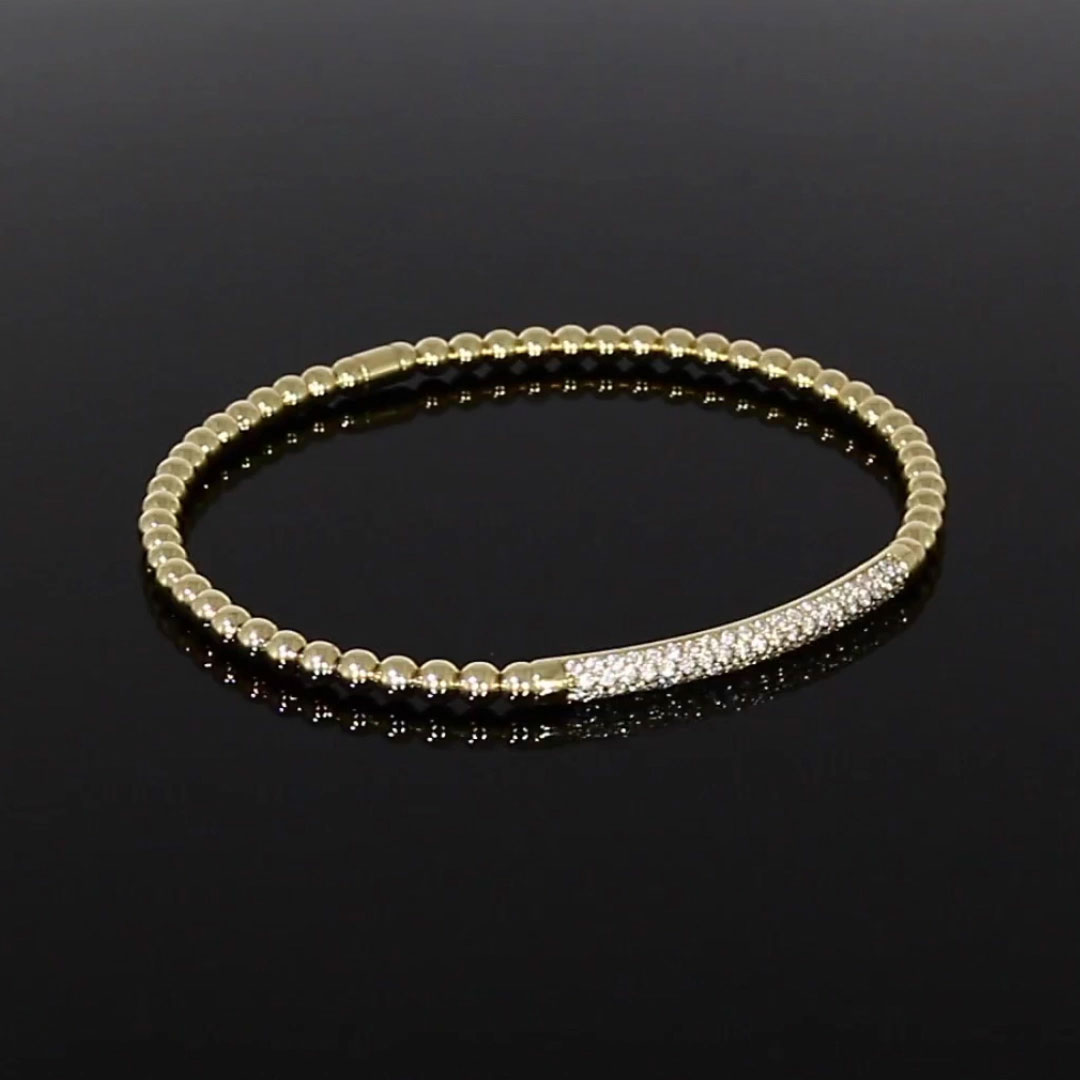 Bohemia Diamond Bracelet 0.47ct in 18ct Yellow Gold