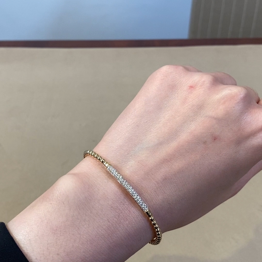Bohemia Diamond Bracelet 0.47ct in 18ct Yellow Gold