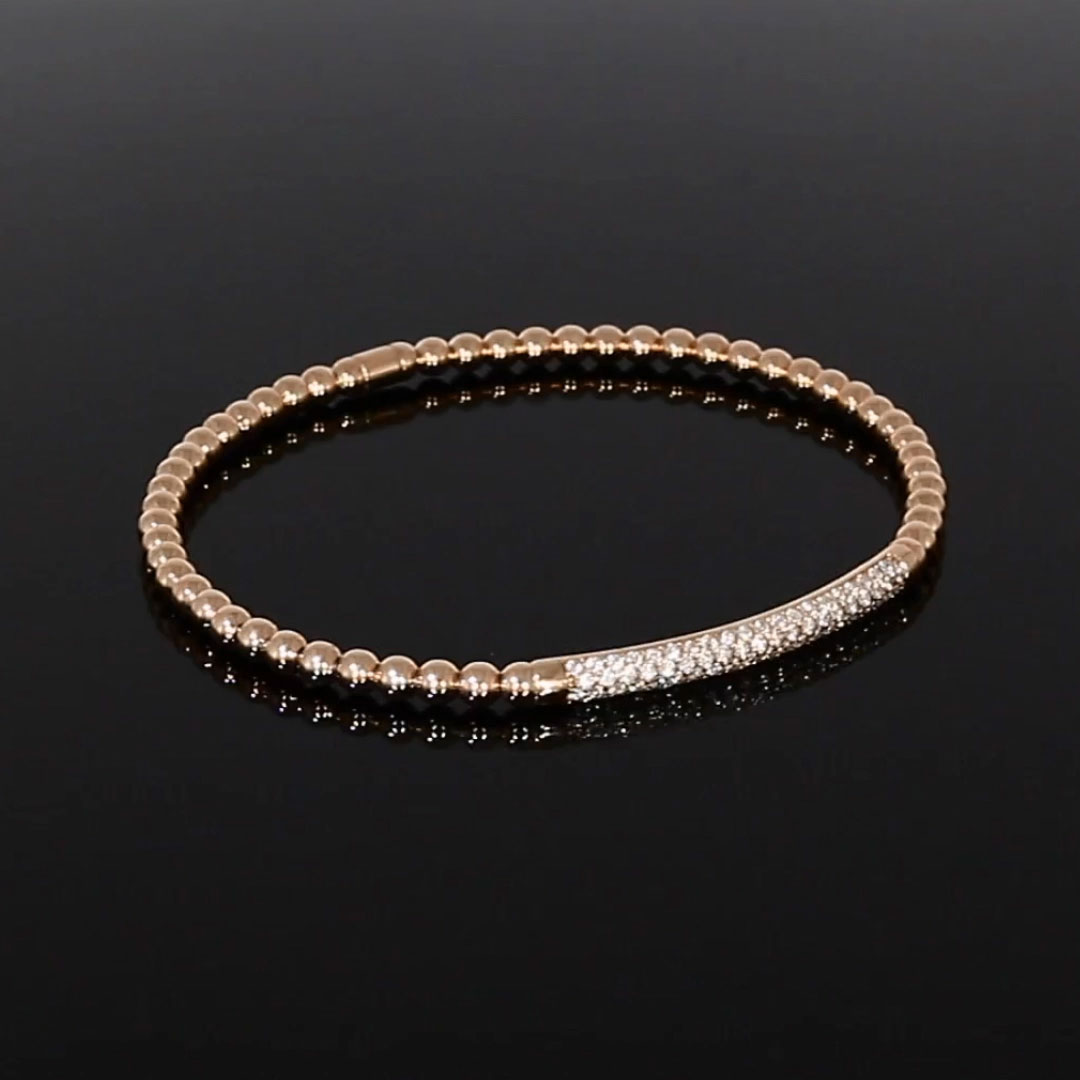 Bohemia Diamond Bracelet 0.47ct in 18ct Rose Gold