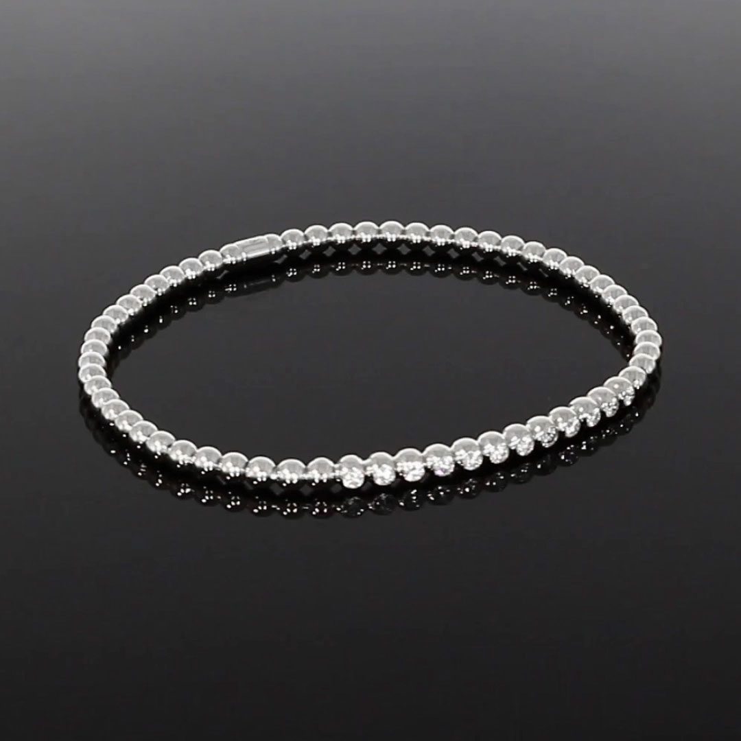 Bohemia Diamond Bracelet 0.39CT in White Gold