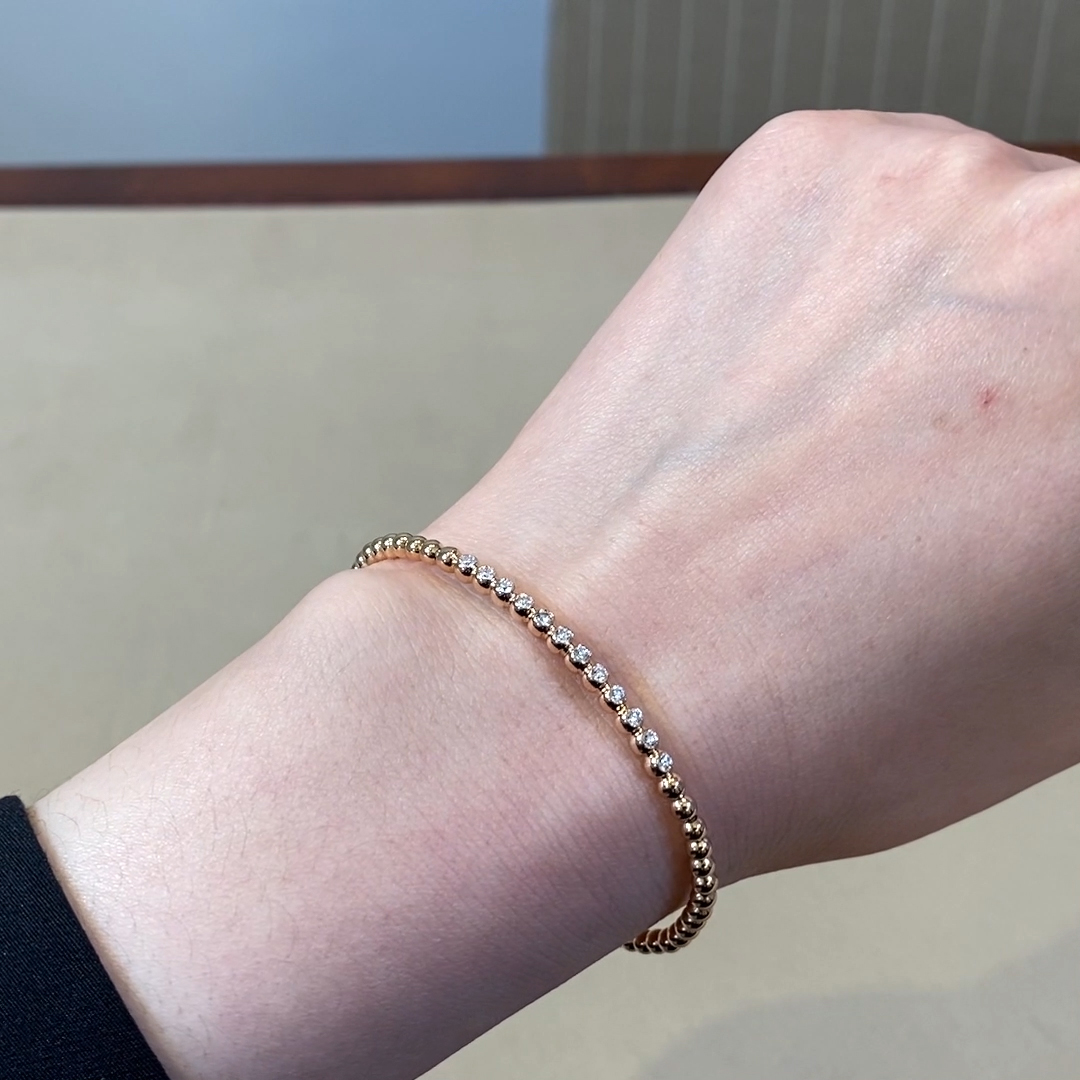 Bohemia Diamond Bracelet 0.39ct in 18ct Rose Gold