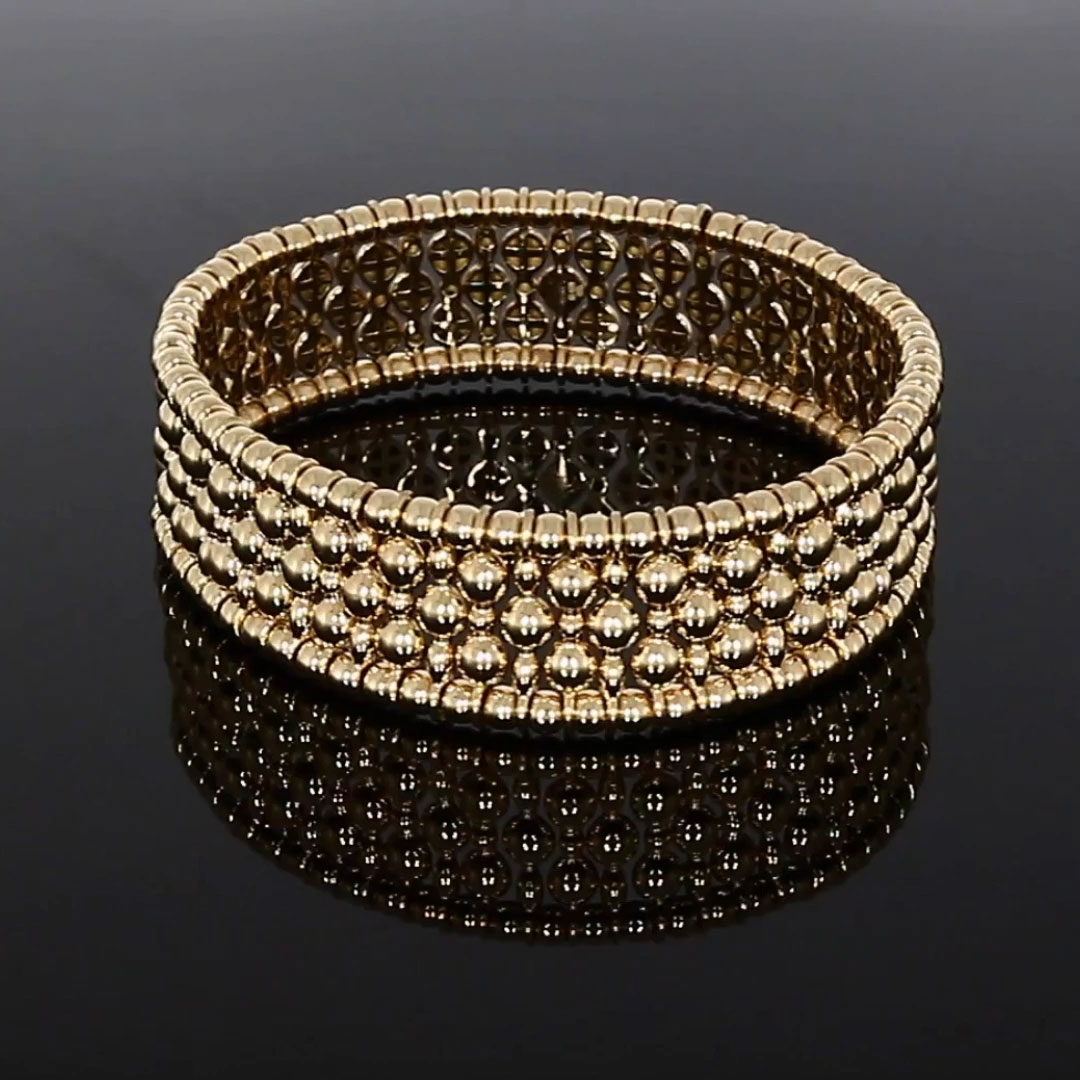Bohemia Gold Bracelet in 18ct Rose Gold