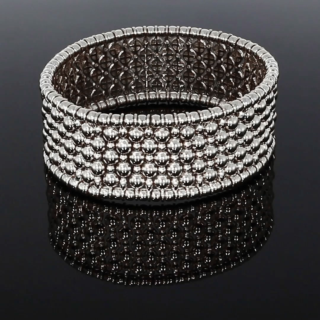 Bohemia White Gold Bracelet in 18ct White Gold