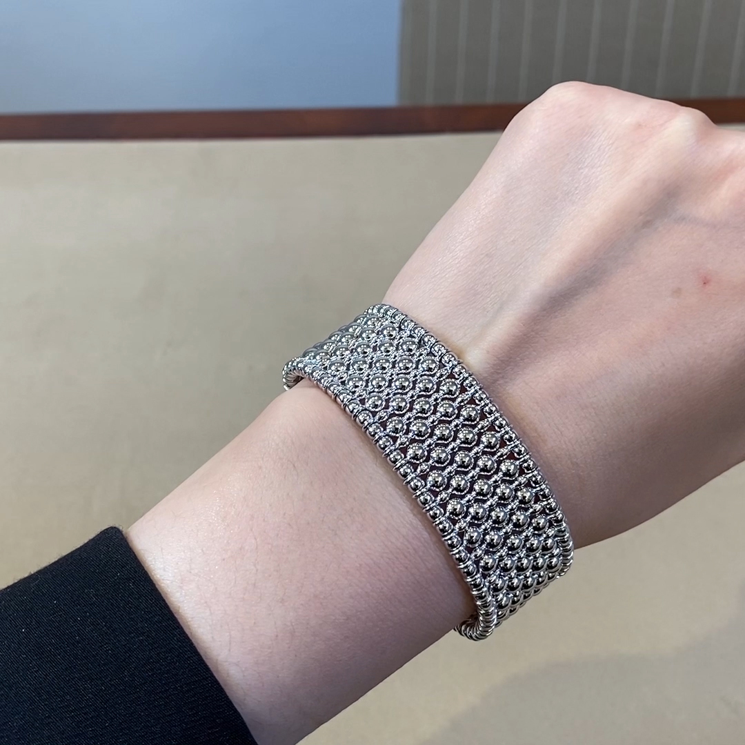 Bohemia White Gold Bracelet in 18ct White Gold