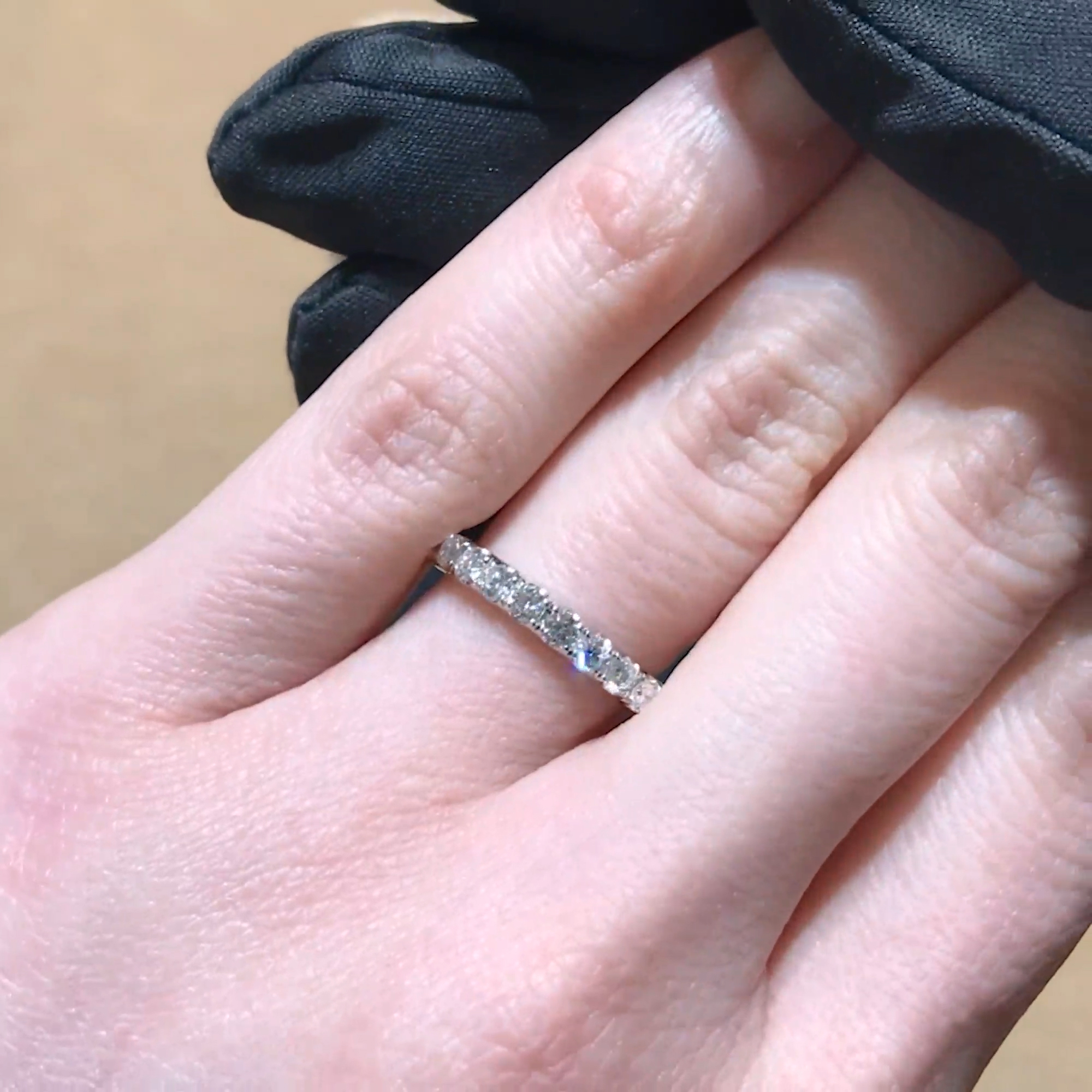 Celestial 0.53ct Diamond Eternity Ring in 18ct Yellow Gold and Platinum