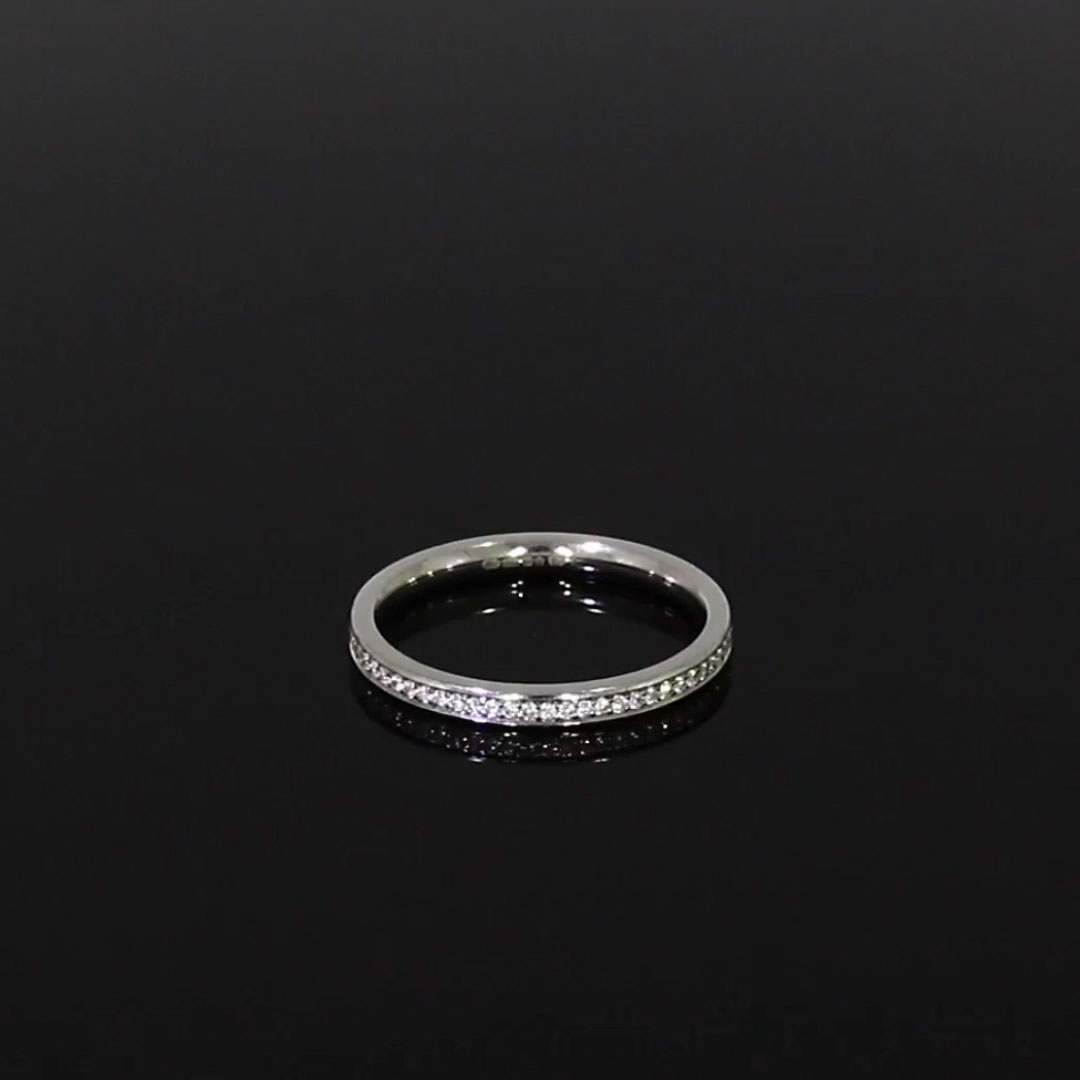 Brilliant Cut Diamond Eternity Ring 0.25ct in Platinum