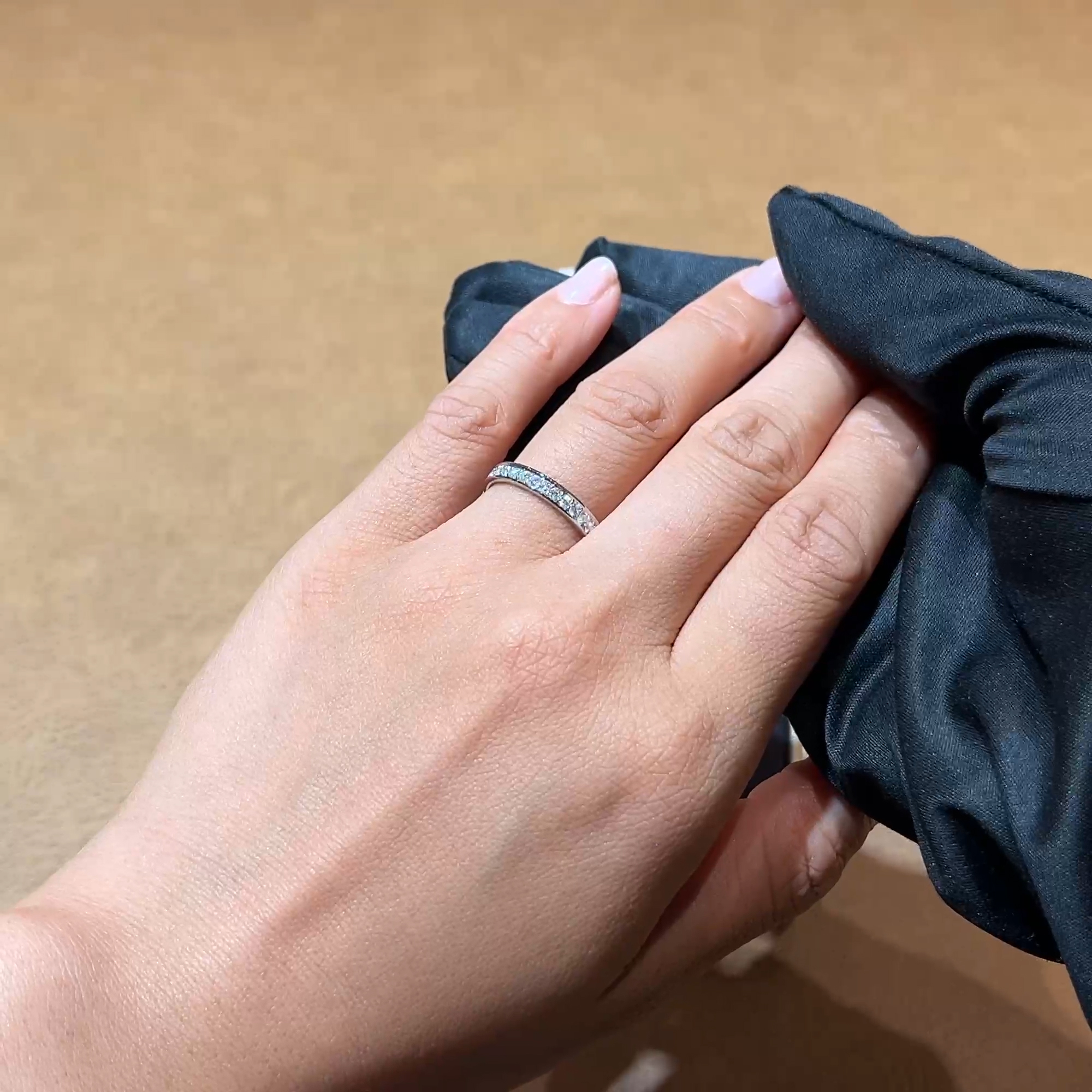 Classic 0.48ct Diamond Eternity Ring in Platinum