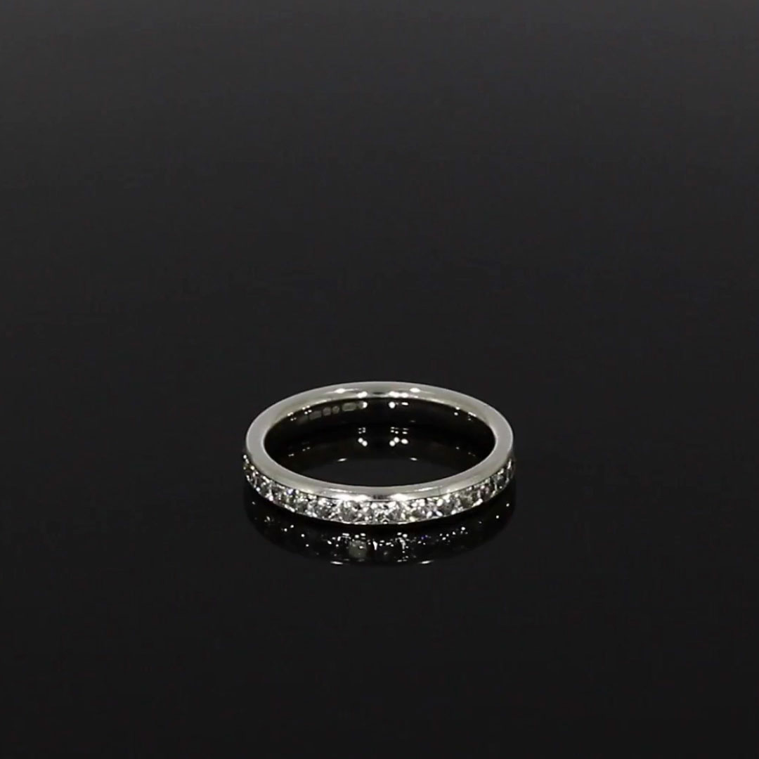 Classic 1.60ct Diamond Eternity Ring  in Platinum