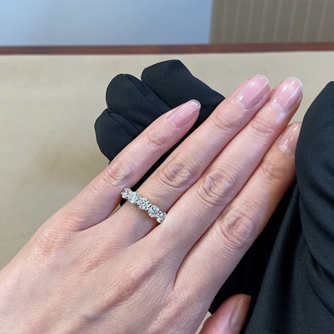 Five Stone Diamond Ring 2.00ct in 18ct Yellow Gold