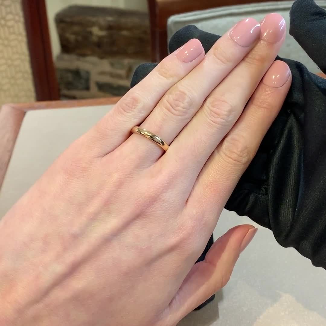 5mm Pragnell Court Wedding Ring in 18CT Rose Gold
